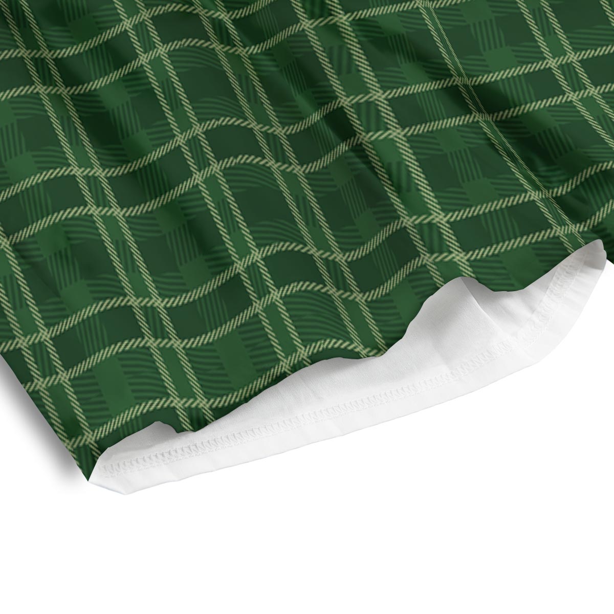 Tartan Saint Patrick's Day Print Pattern Men's Athletic Shorts