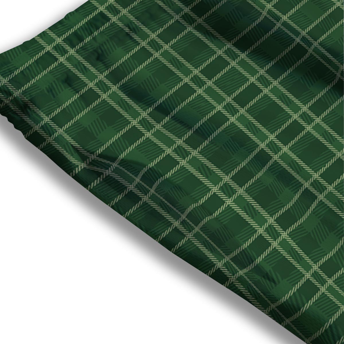 Tartan Saint Patrick's Day Print Pattern Mesh Shorts