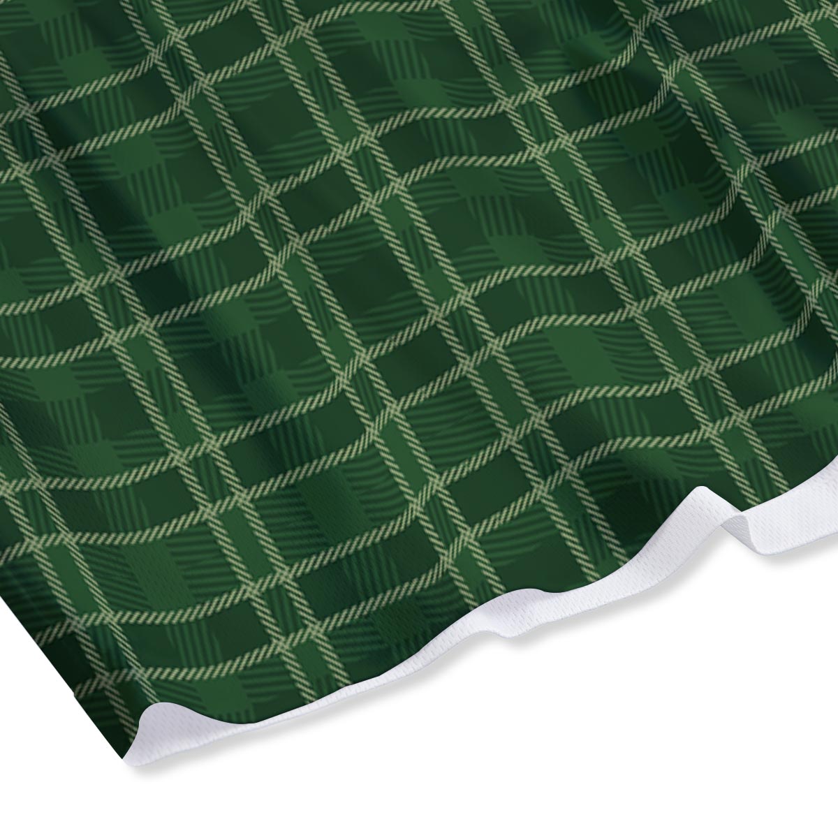 Tartan Saint Patrick's Day Print Pattern Mesh Shorts