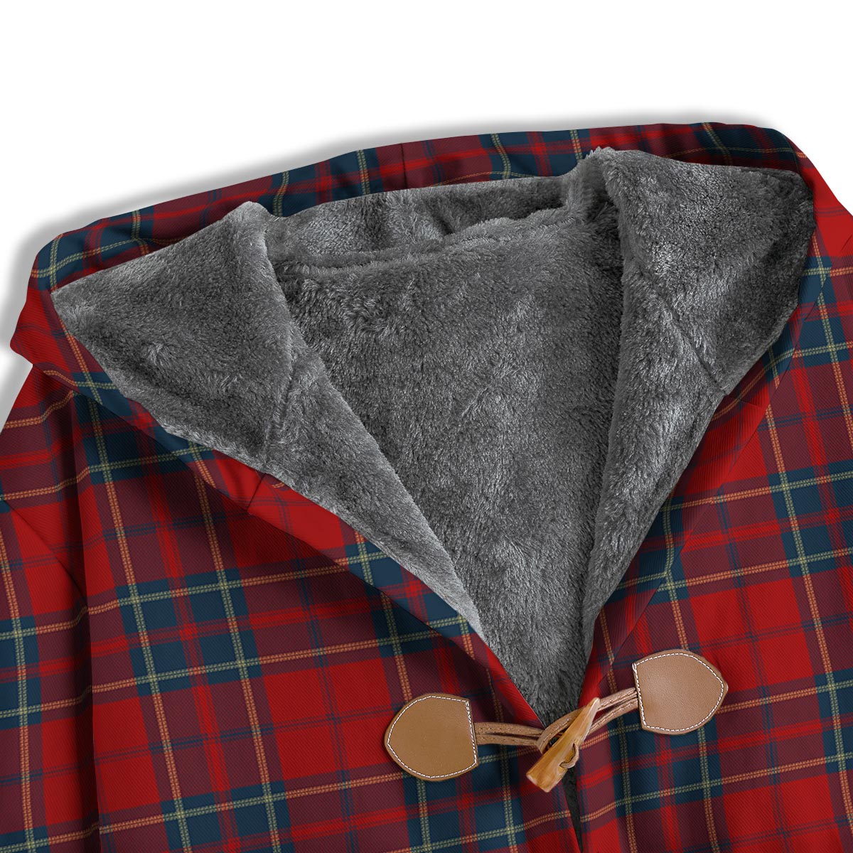 Tartan Scottish Red Print Pattern Men's Windbreaker Jacket-grizzshop