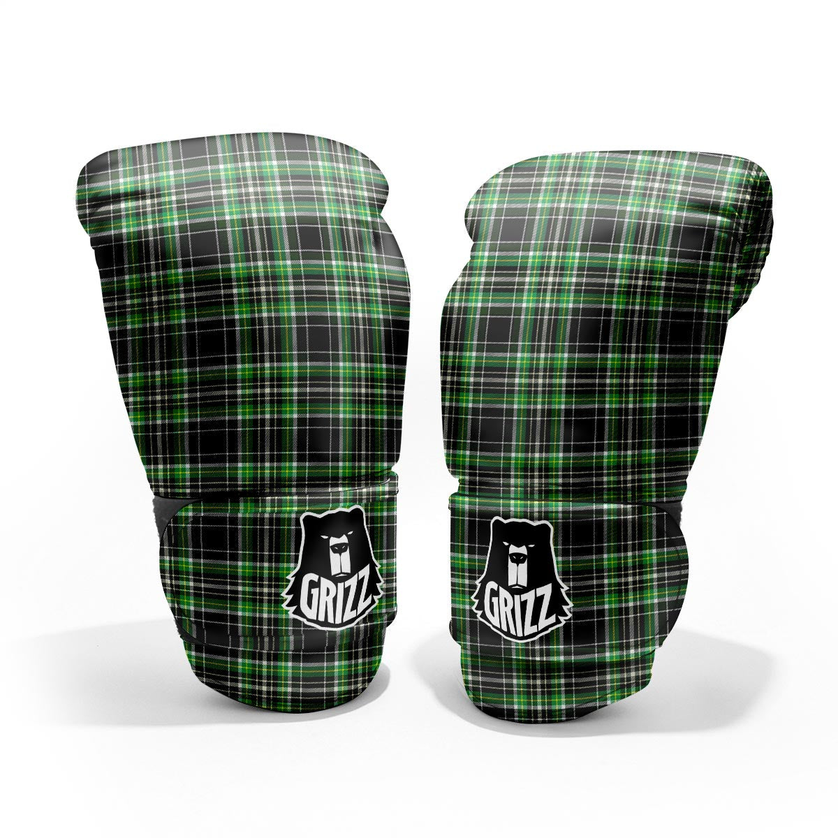 Tartan St. Patrick's Day Print Pattern Pro Boxing Glove