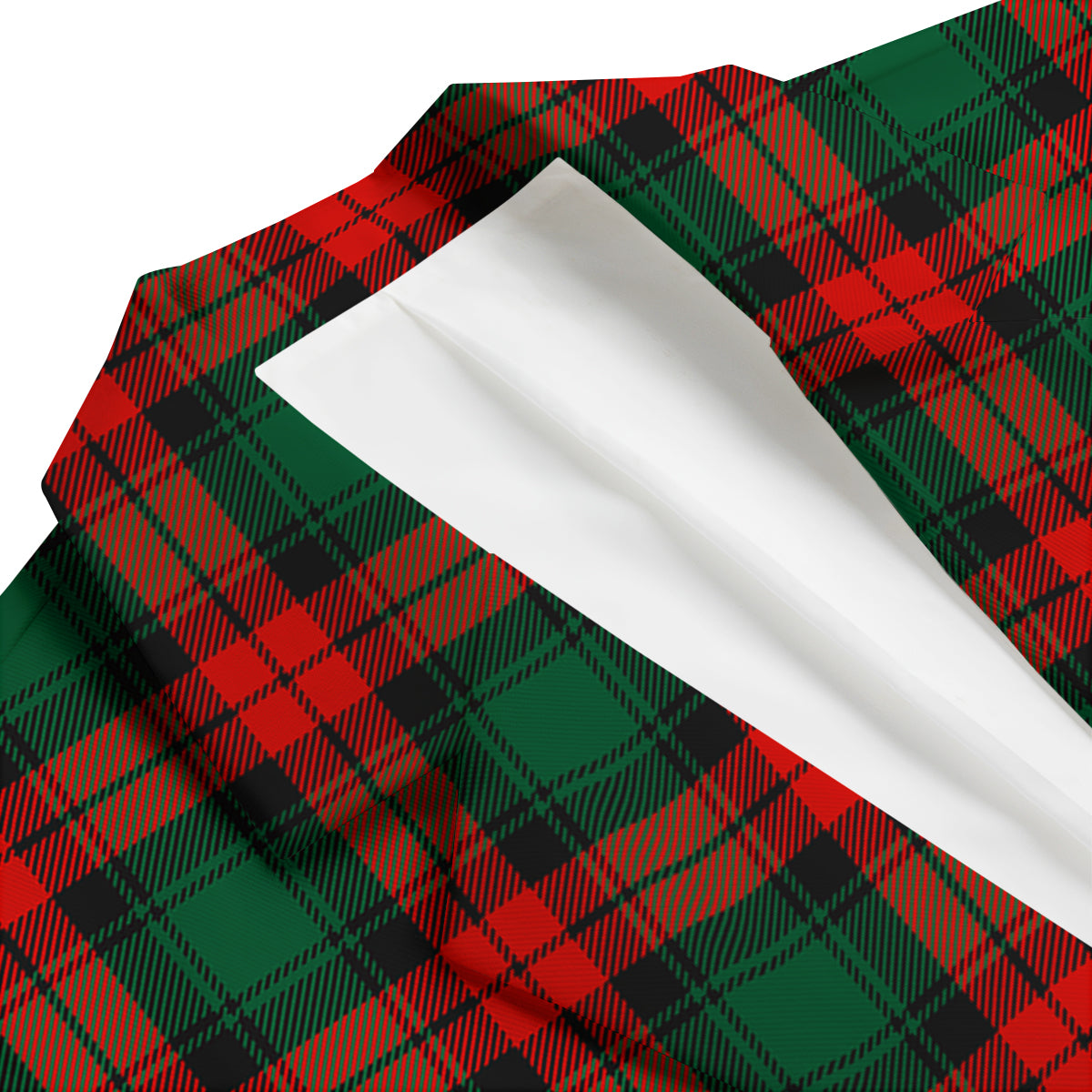 Tartan Xmas Scottish Print Pattern Men's Blazer-grizzshop
