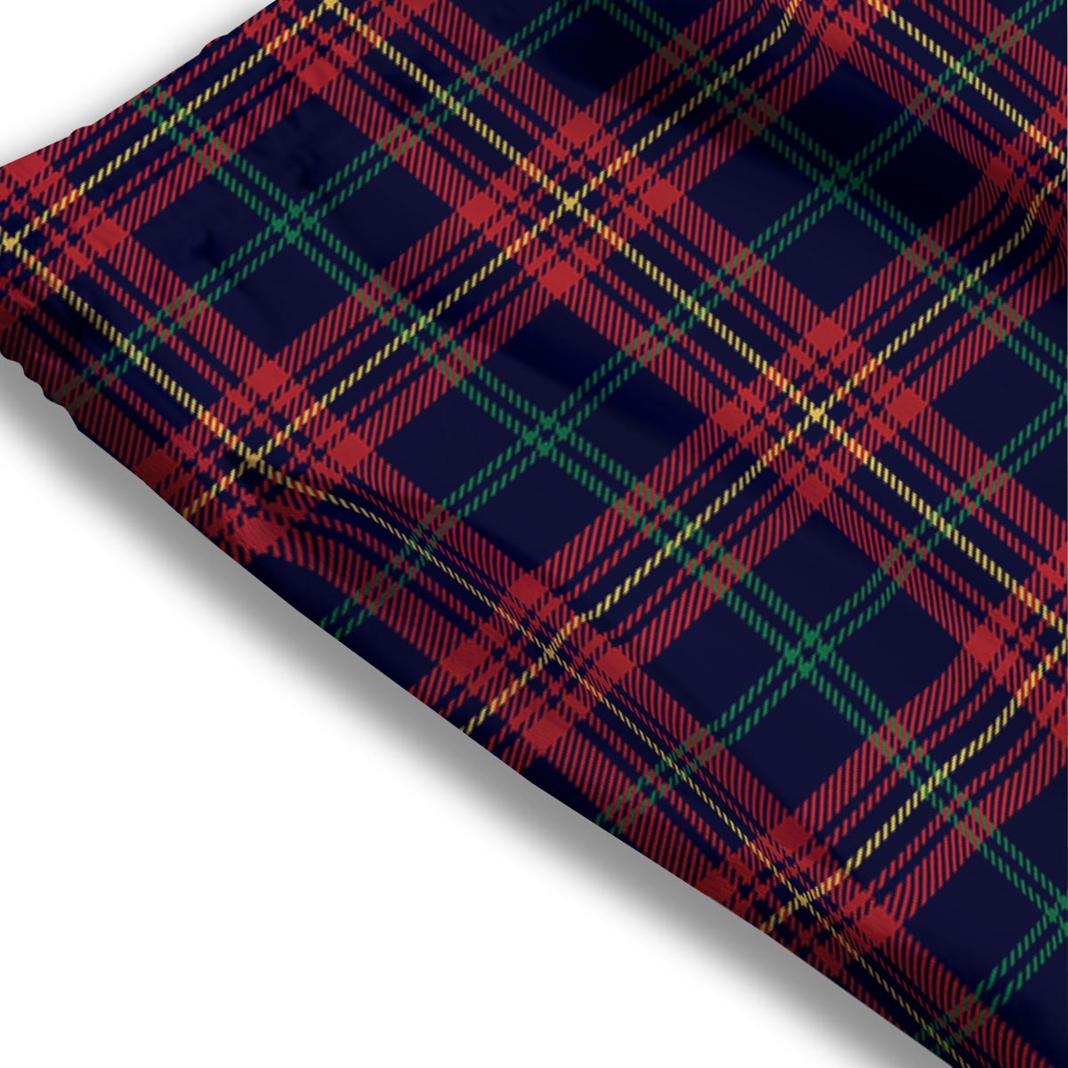 Tartan Yellow And Red Print Pattern Mesh Shorts
