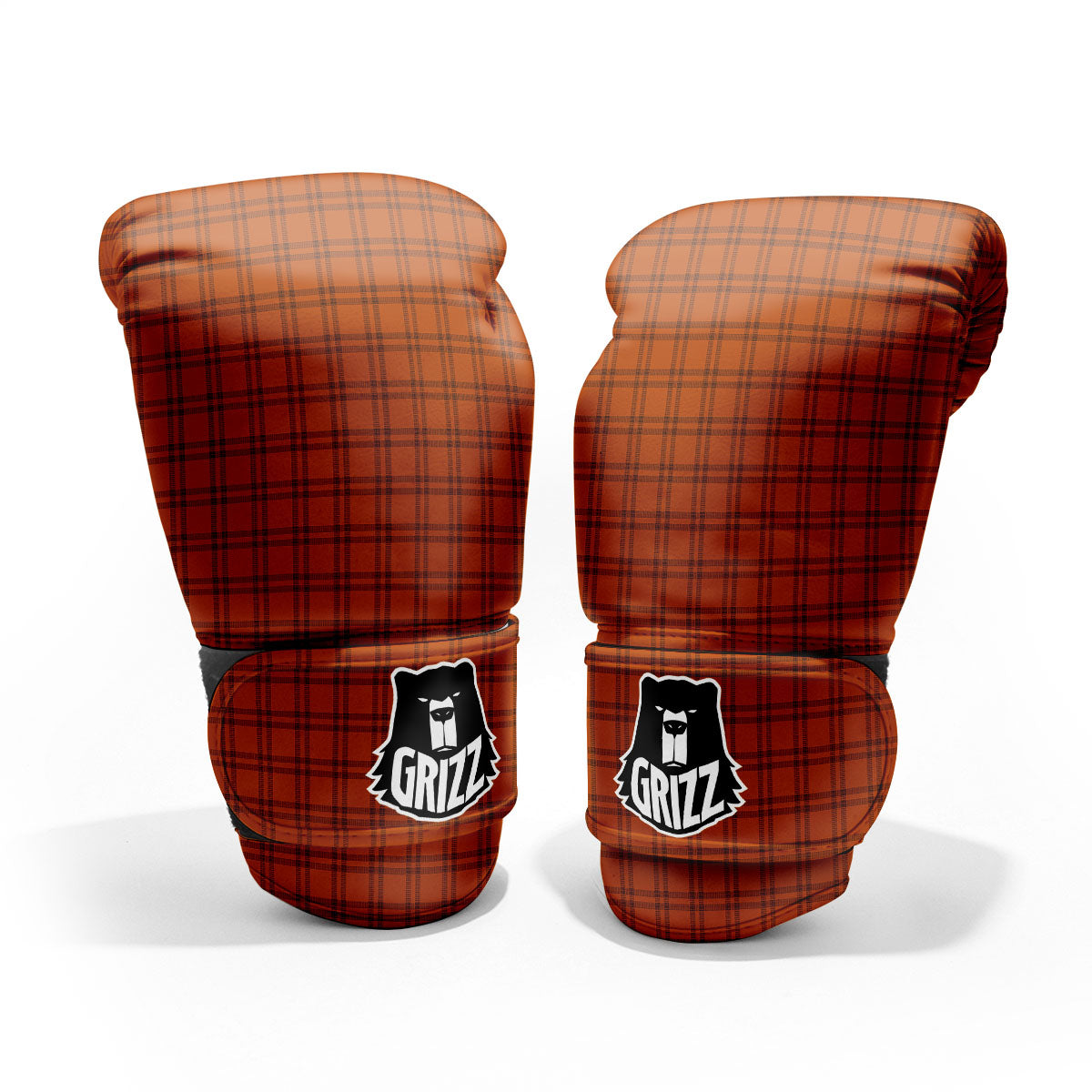 Tattersall Halloween Print Pattern Pro Boxing Glove