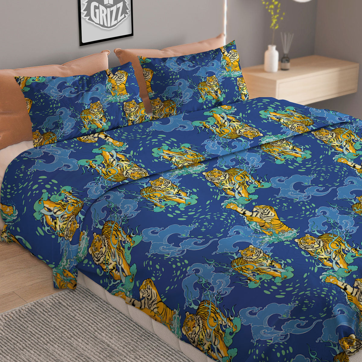 Symbol Eye Of Horus Pattern Duvet Cover Bedding Set