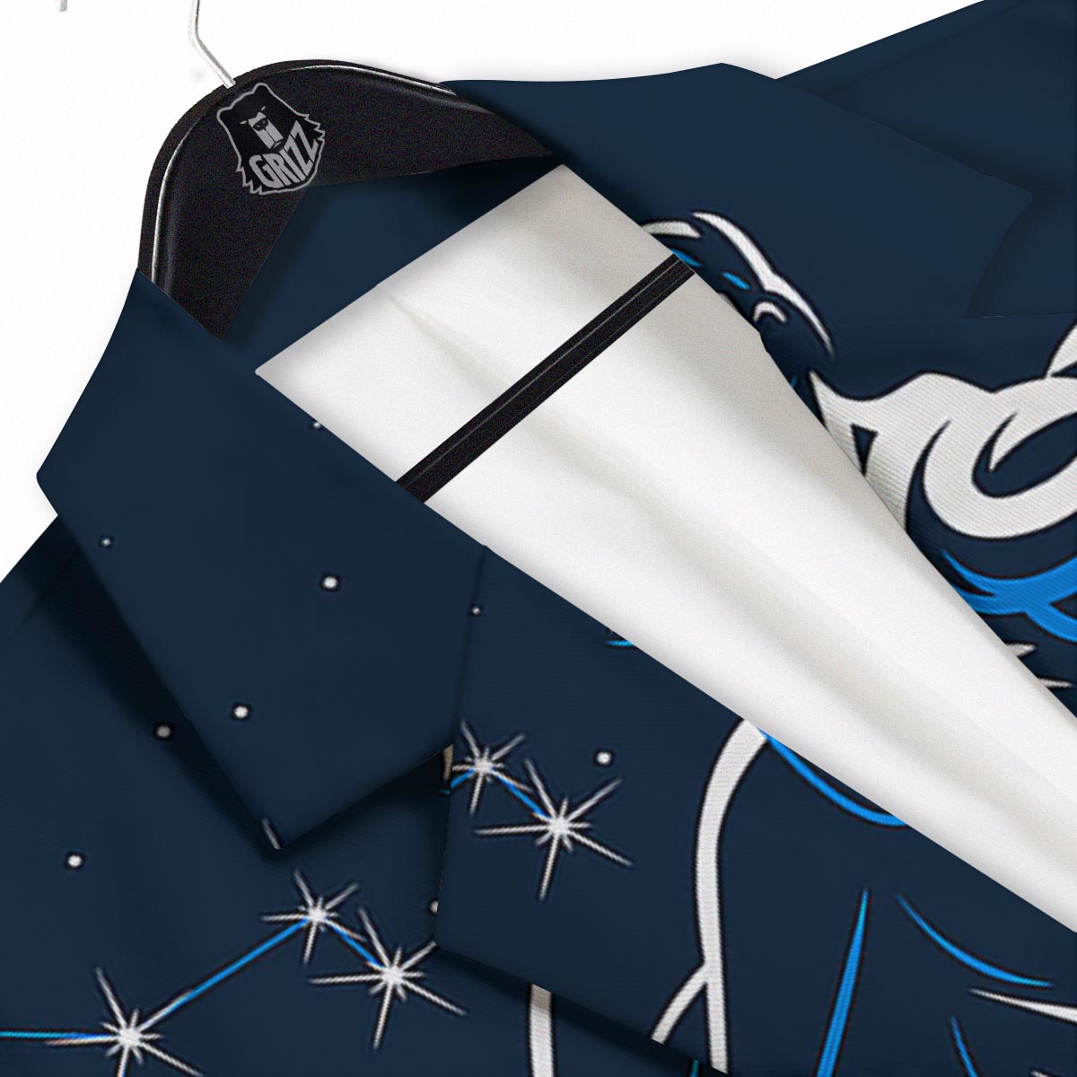 Taurus Constellation Sign Print Men's Sport Coat-grizzshop