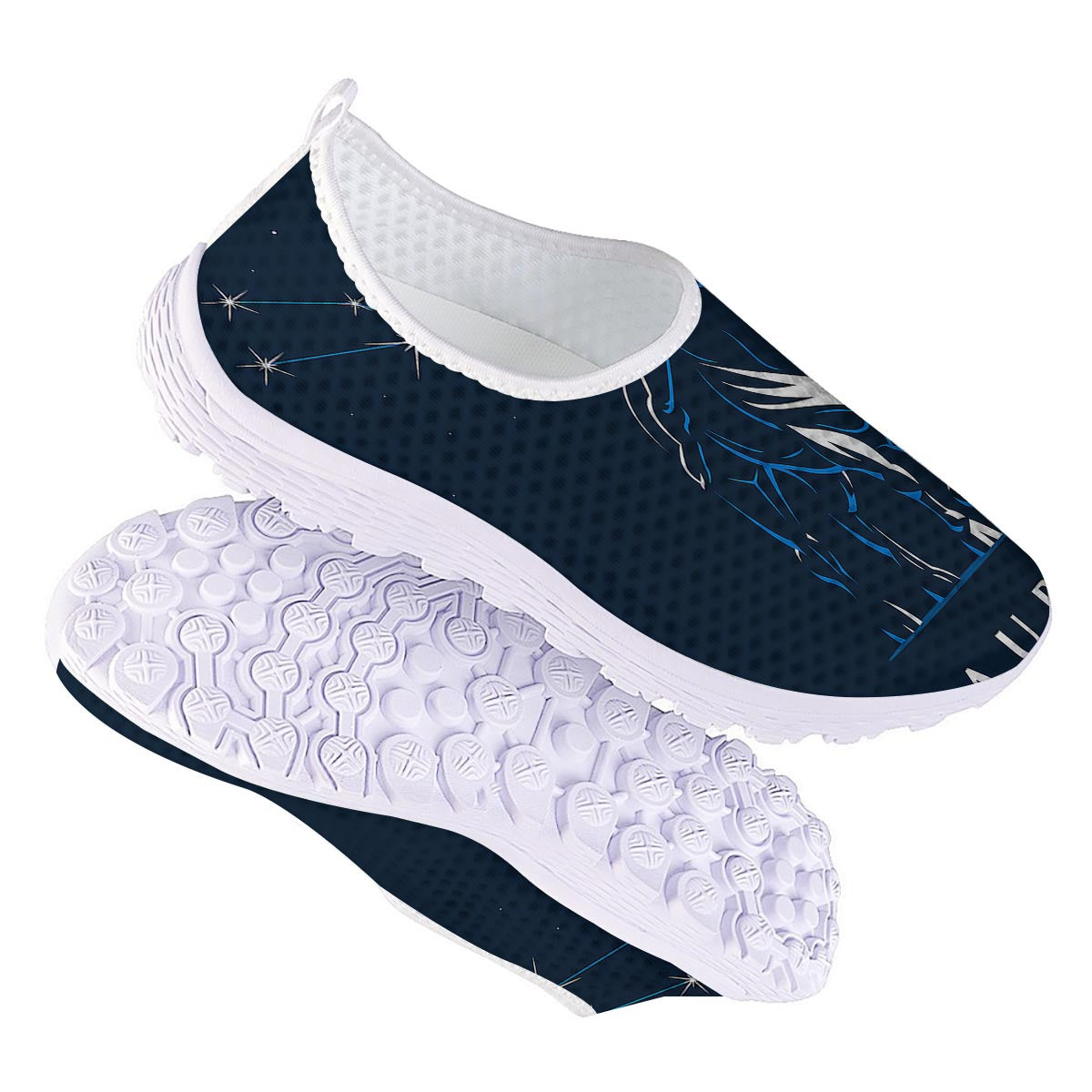Taurus Constellation Sign Print Nurse Shoes-grizzshop