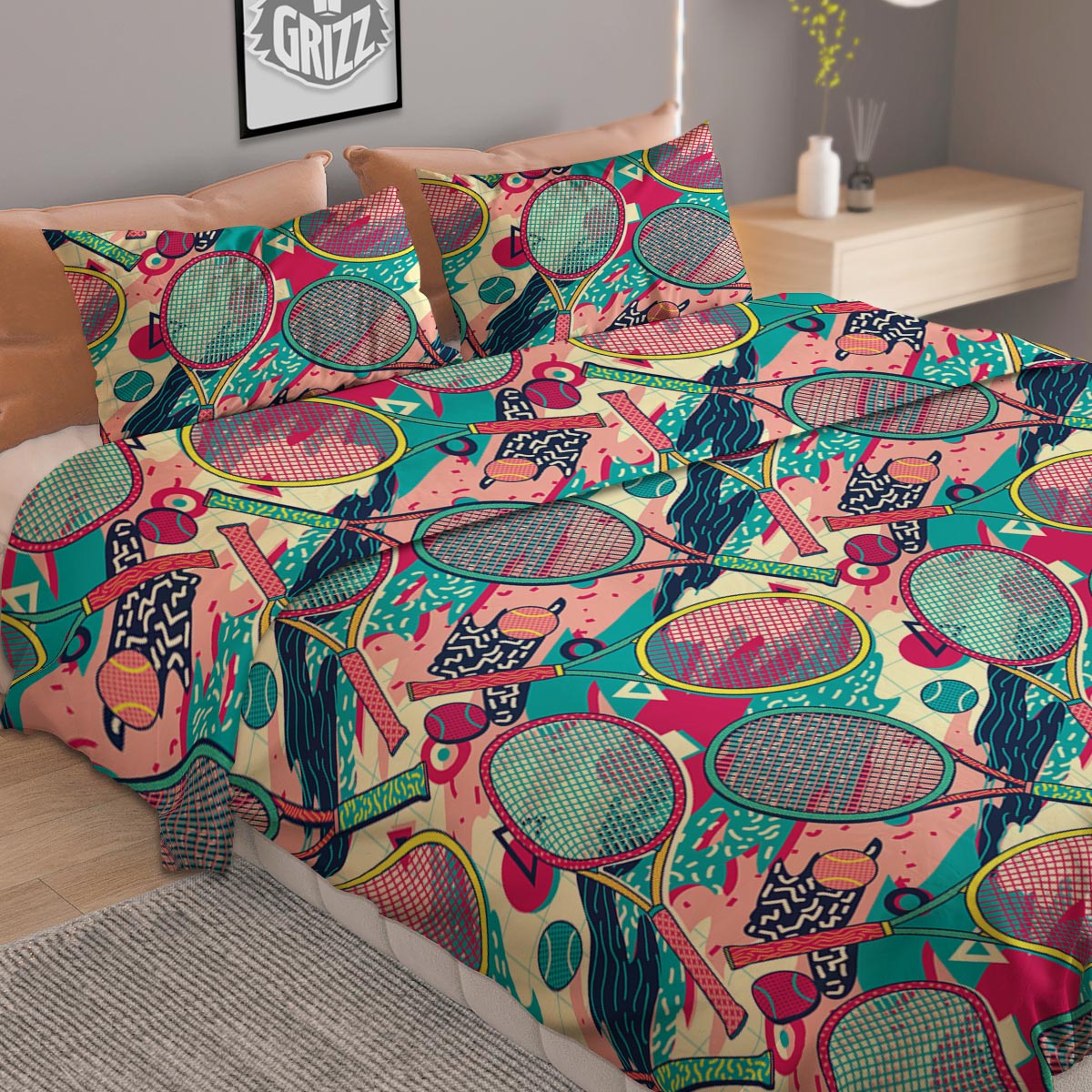 Tribal Indian Vintage Print Pattern Duvet Cover Bedding Set