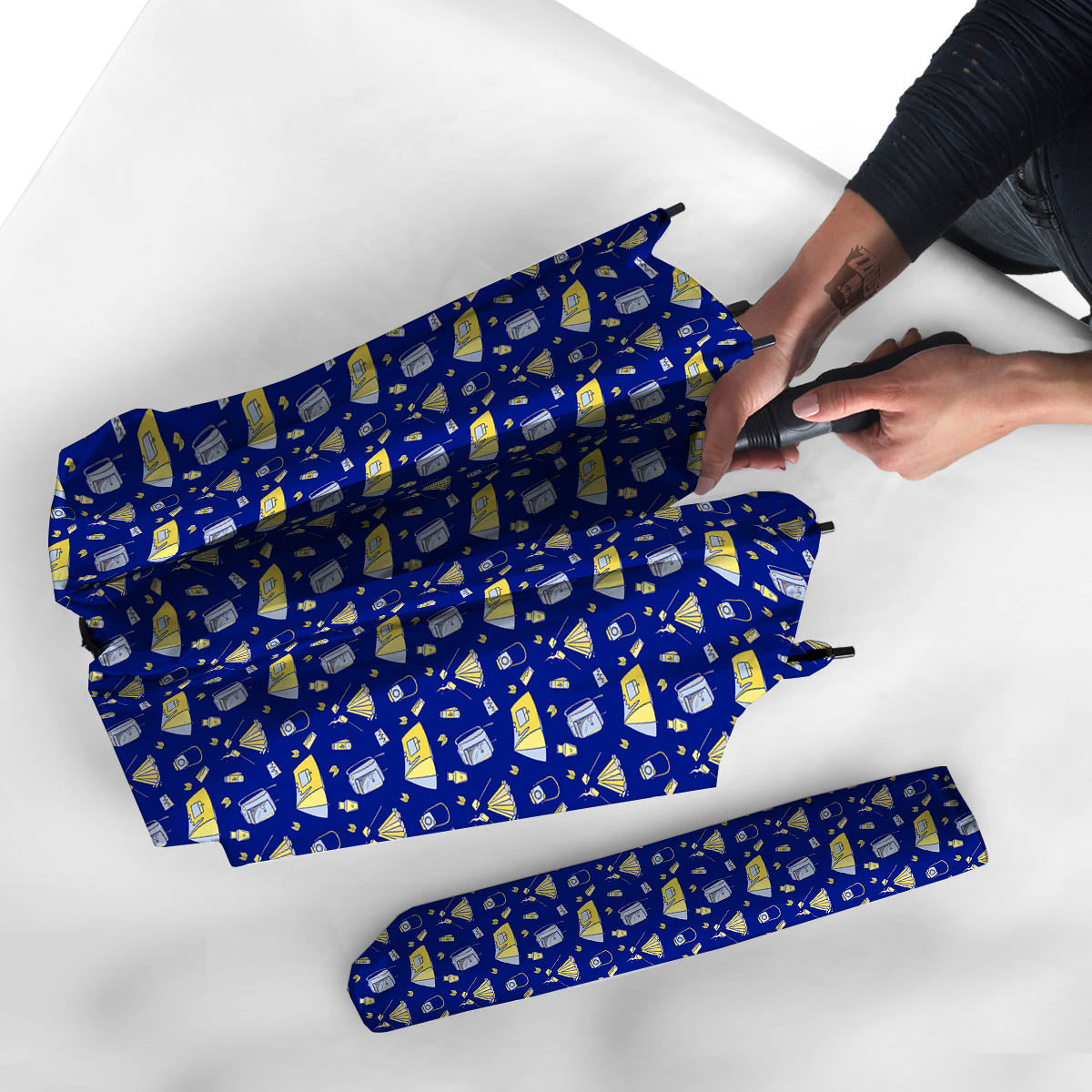 Tent Camping Print Pattern Umbrella-grizzshop