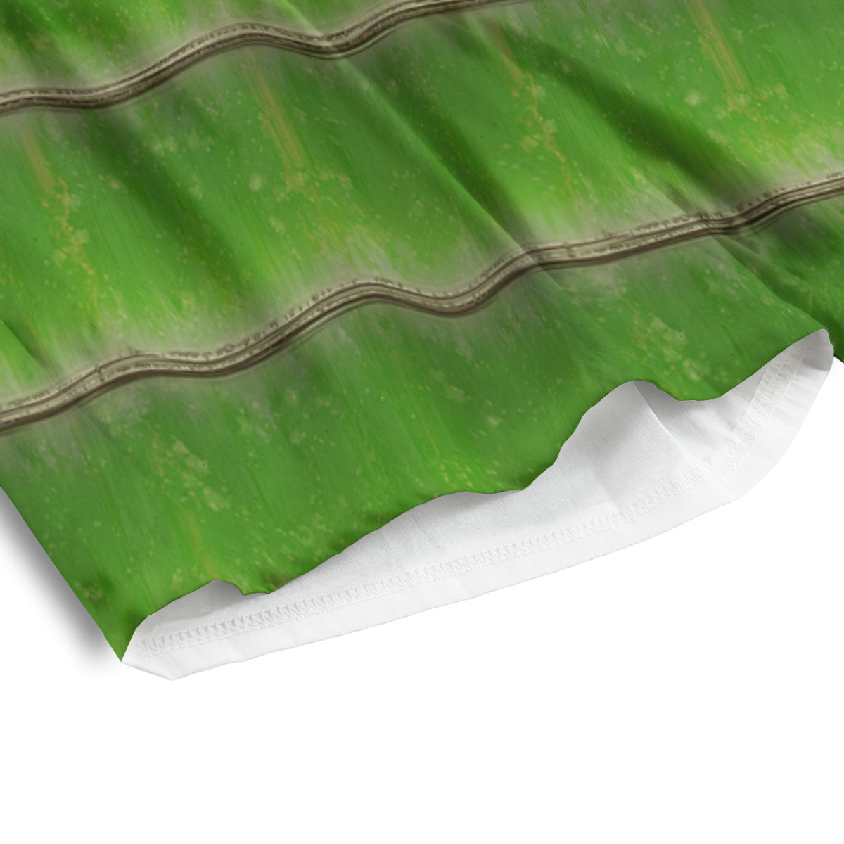 Tiger Stripe Black And Orange Print Men's Athletic Shorts