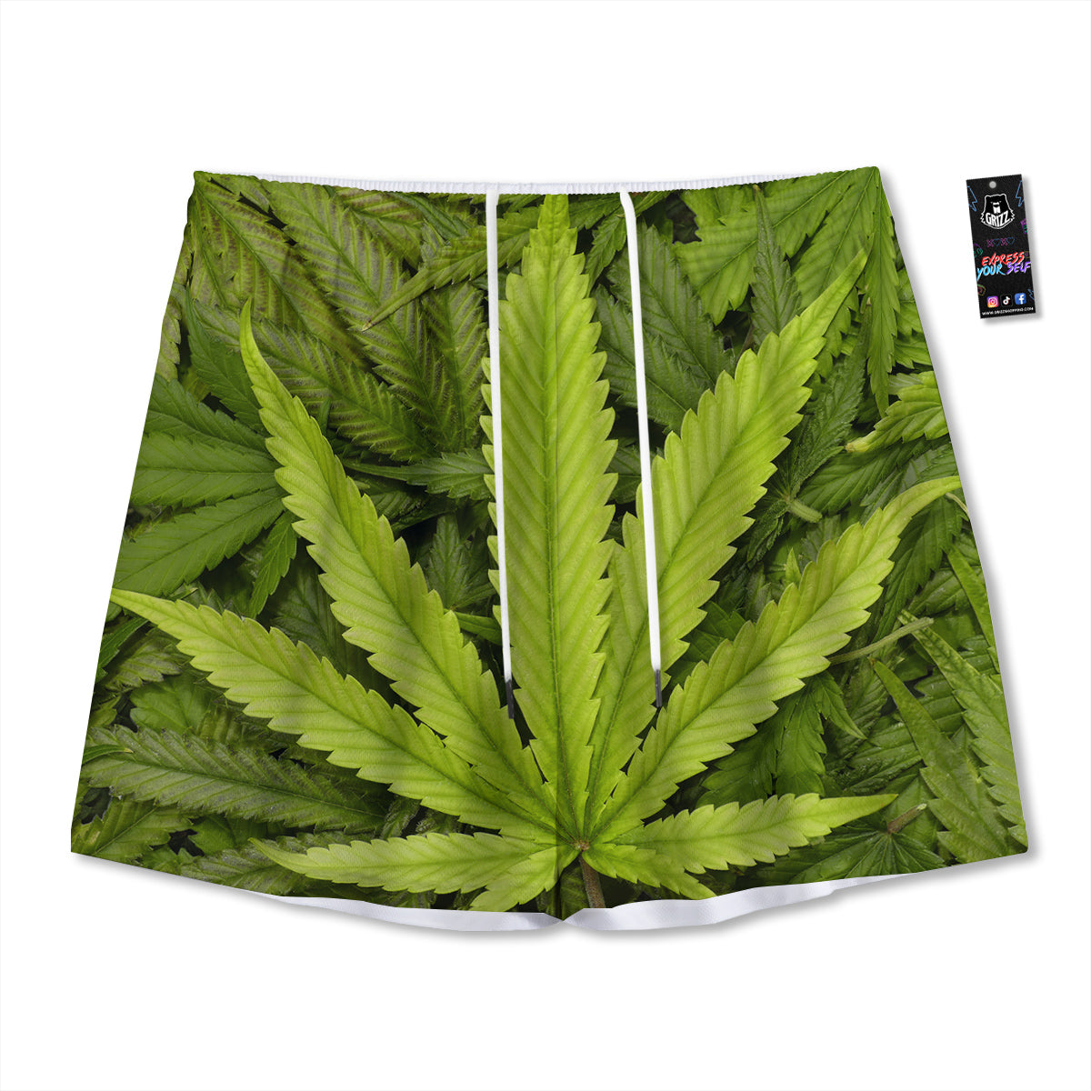 Symbols Tribal Egyptian Print Mesh Shorts