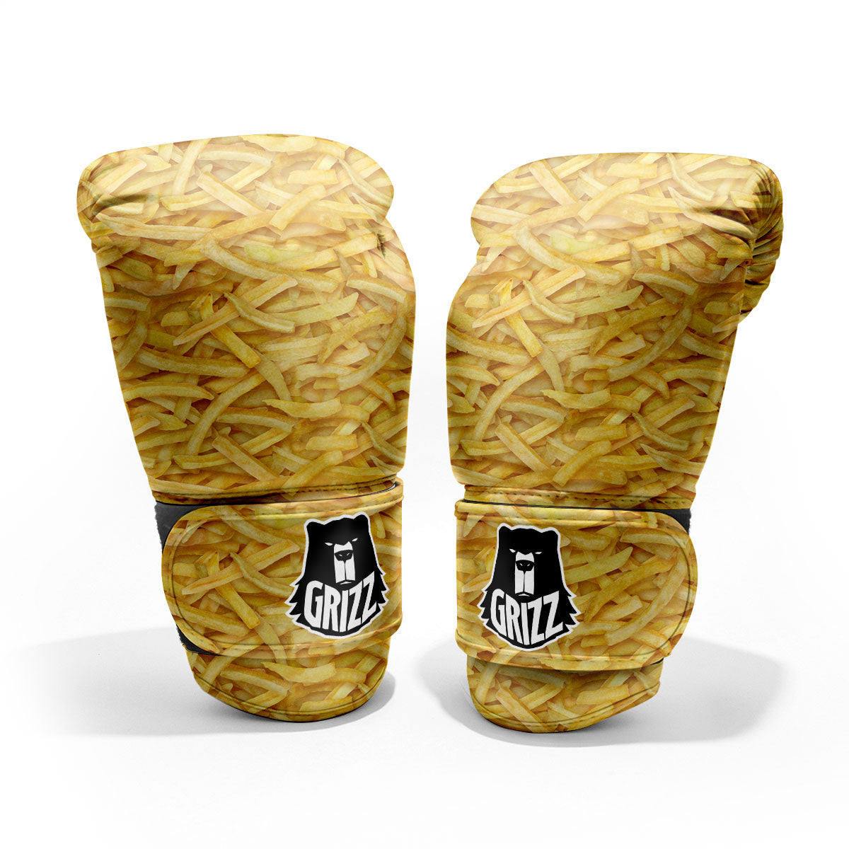 Texture French Fries Print Pro Boxing Glove