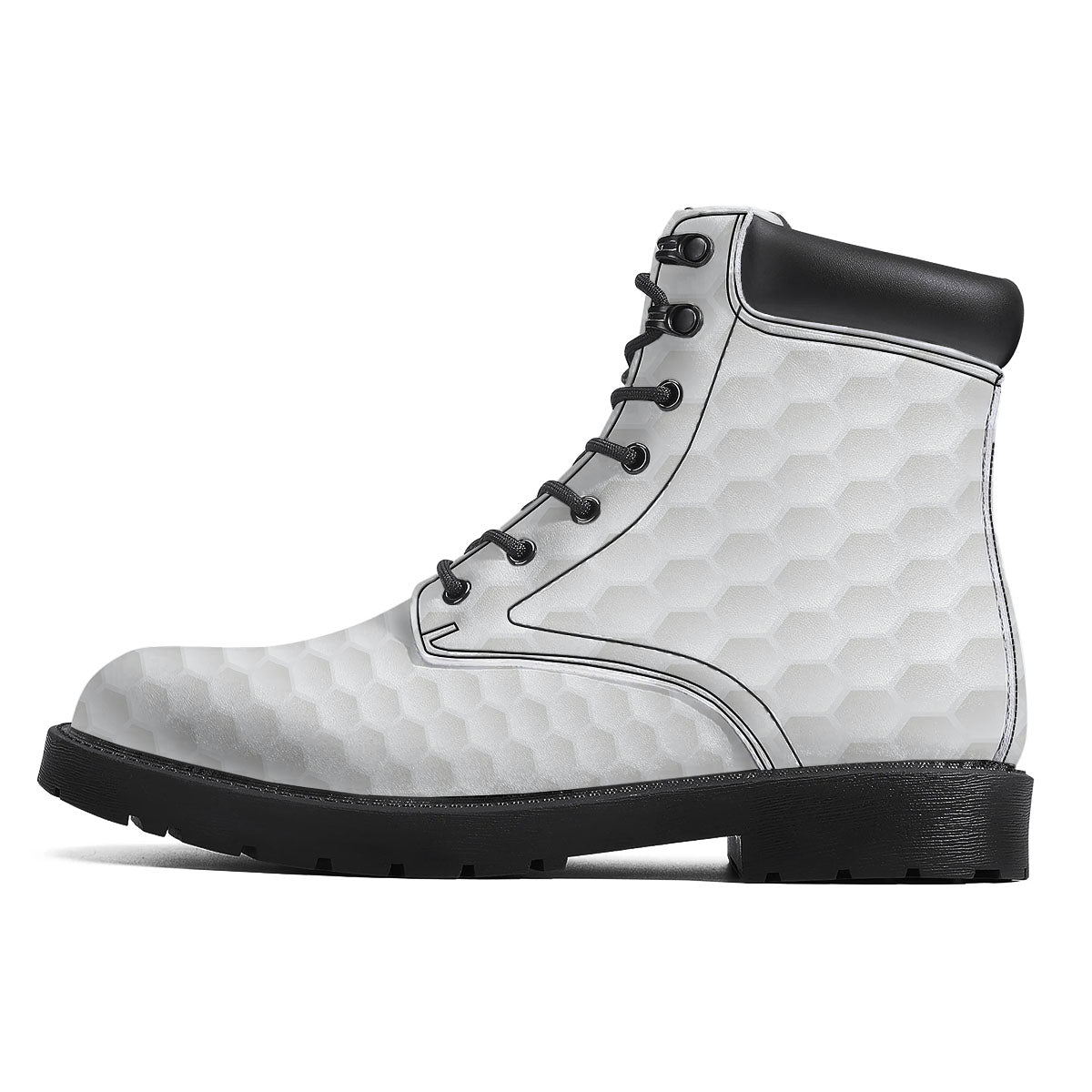 Texture Golf Ball Print Boots-grizzshop