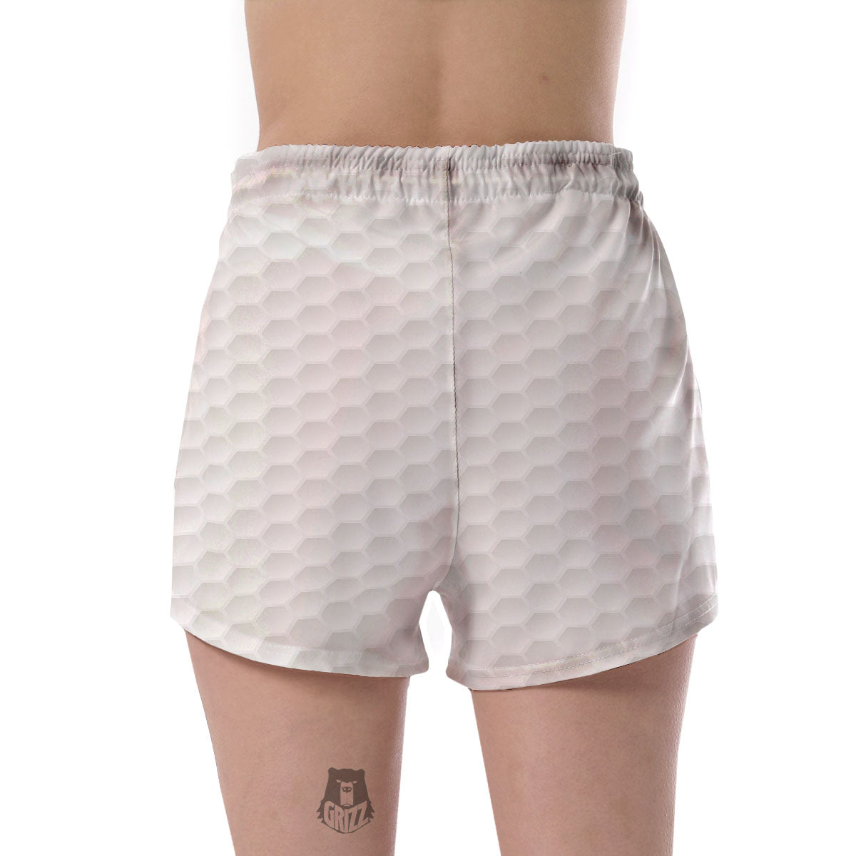 Texture Golf Ball Print Women's Shorts-grizzshop