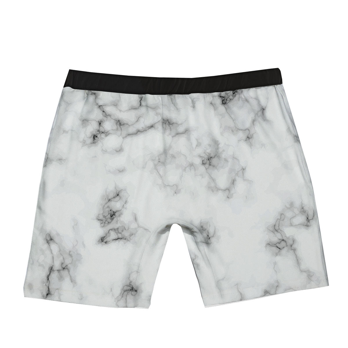 Texture Grey Marble Print Boxer Briefs-grizzshop
