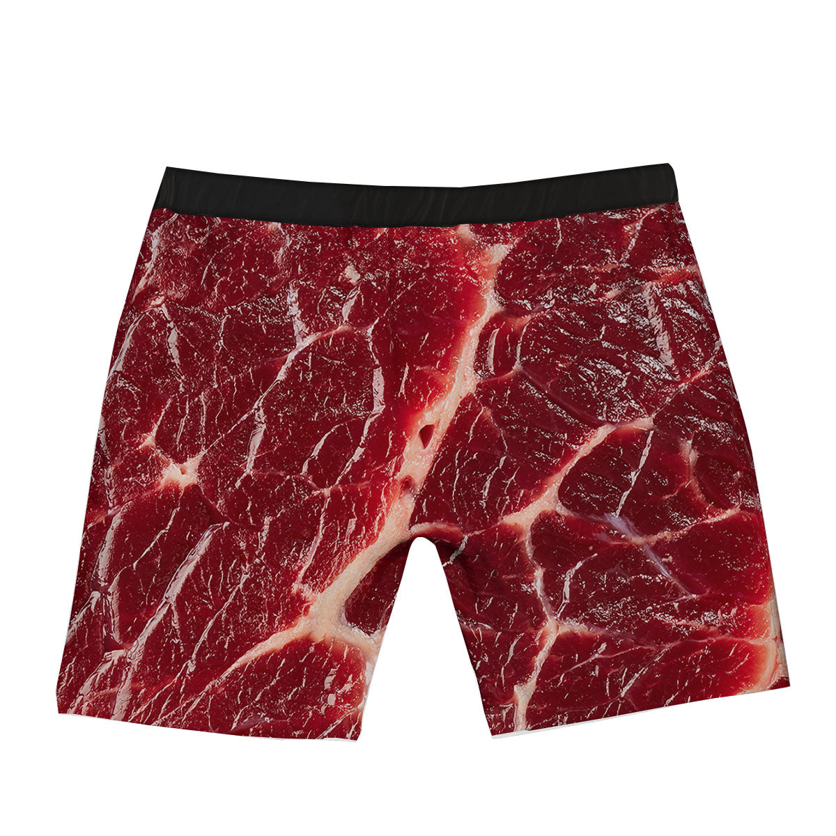 Texture Red Meat Print Boxer Briefs-grizzshop
