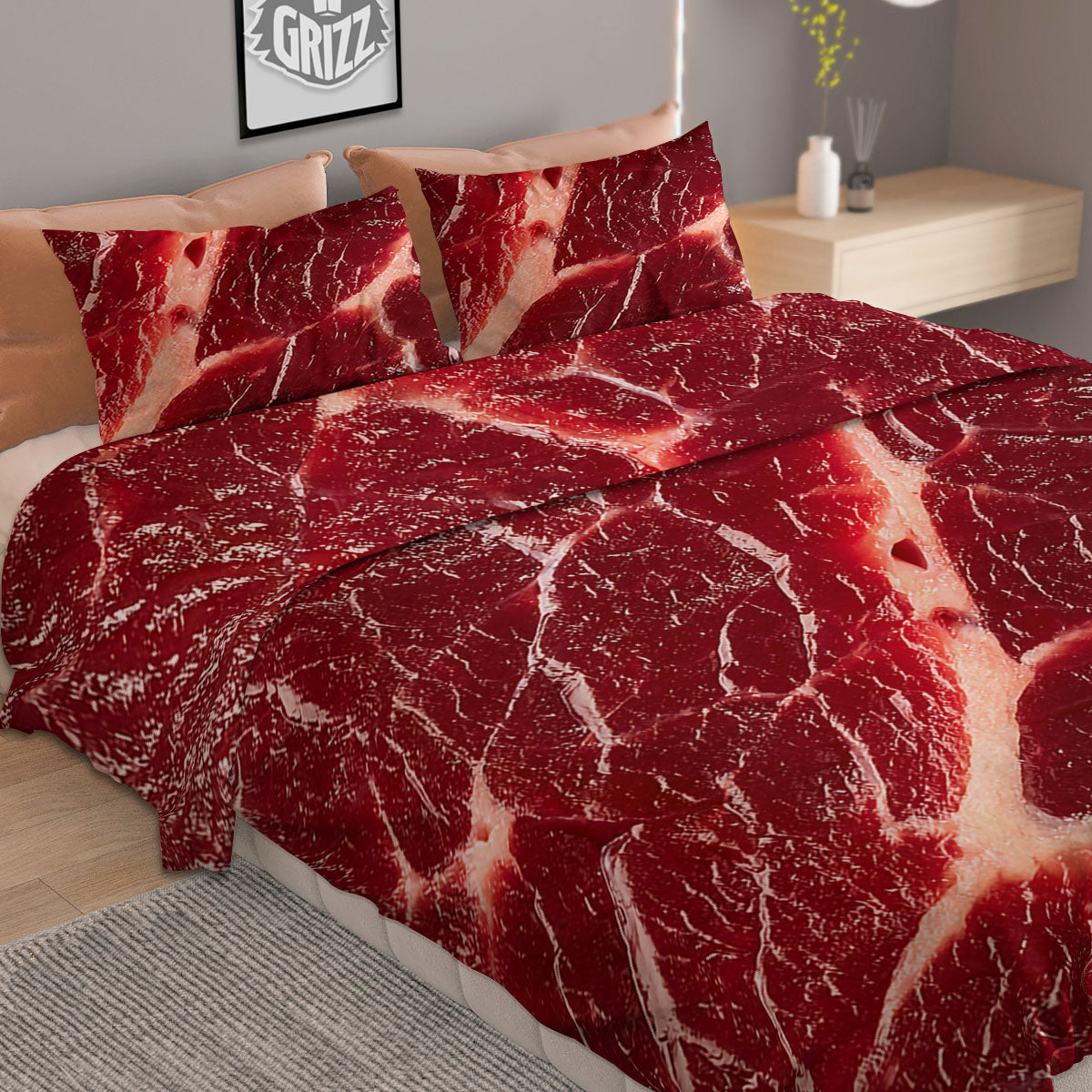 Trinity Knot Viking Celtic Print Duvet Cover Bedding Set
