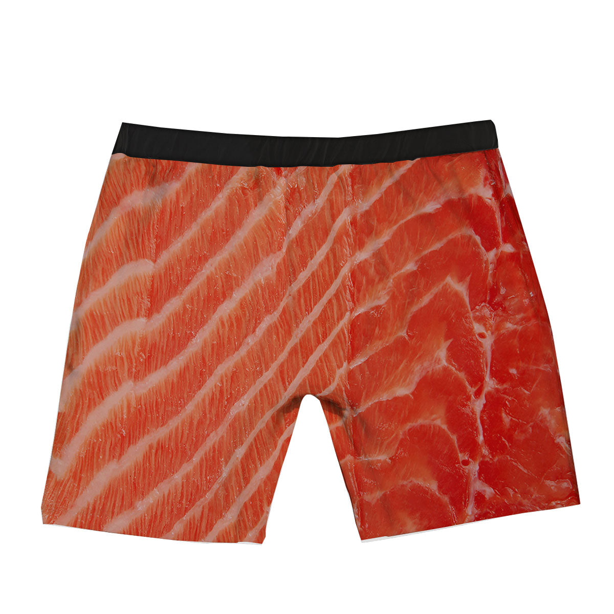 Texture Salmon Print Boxer Briefs-grizzshop