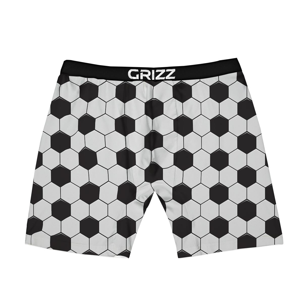 Texture Soccer Ball Print Pattern Boxer Briefs-grizzshop