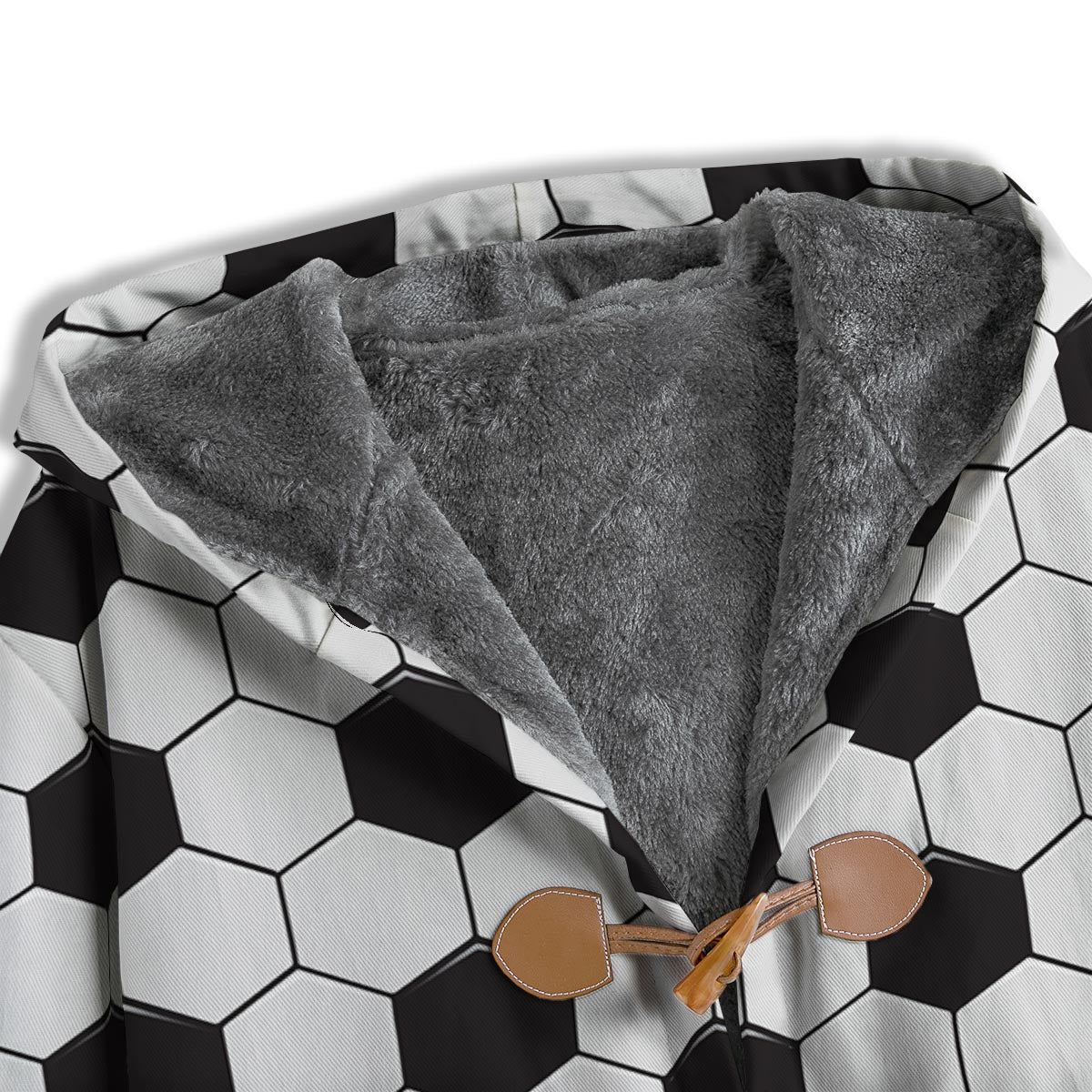 Texture Soccer Ball Print Pattern Men's Windbreaker Jacket-grizzshop