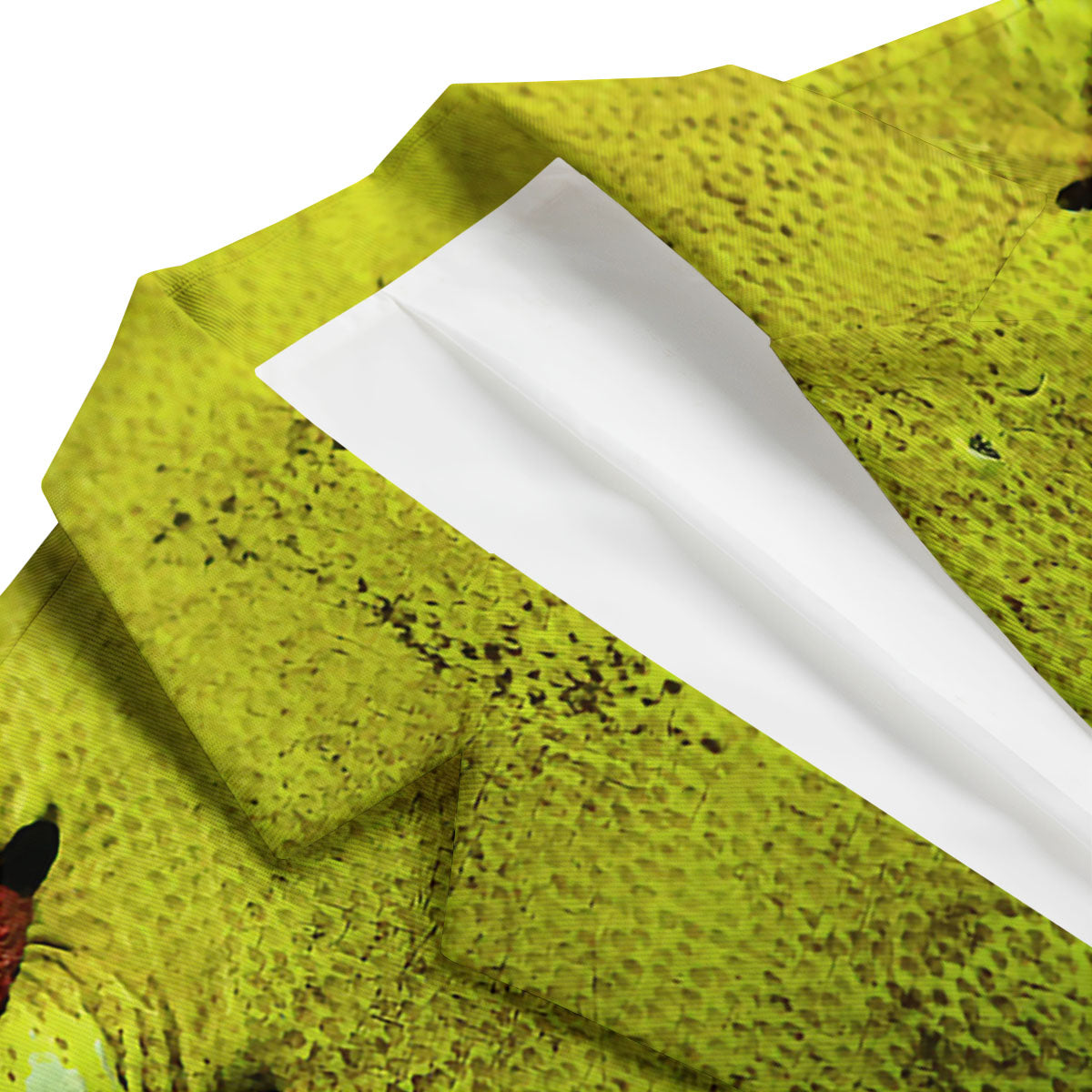 Texture Softball Ball Print Men's Blazer-grizzshop