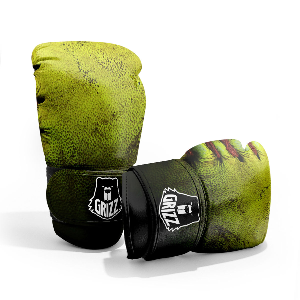 Texture Softball Ball Print Pro Boxing Glove