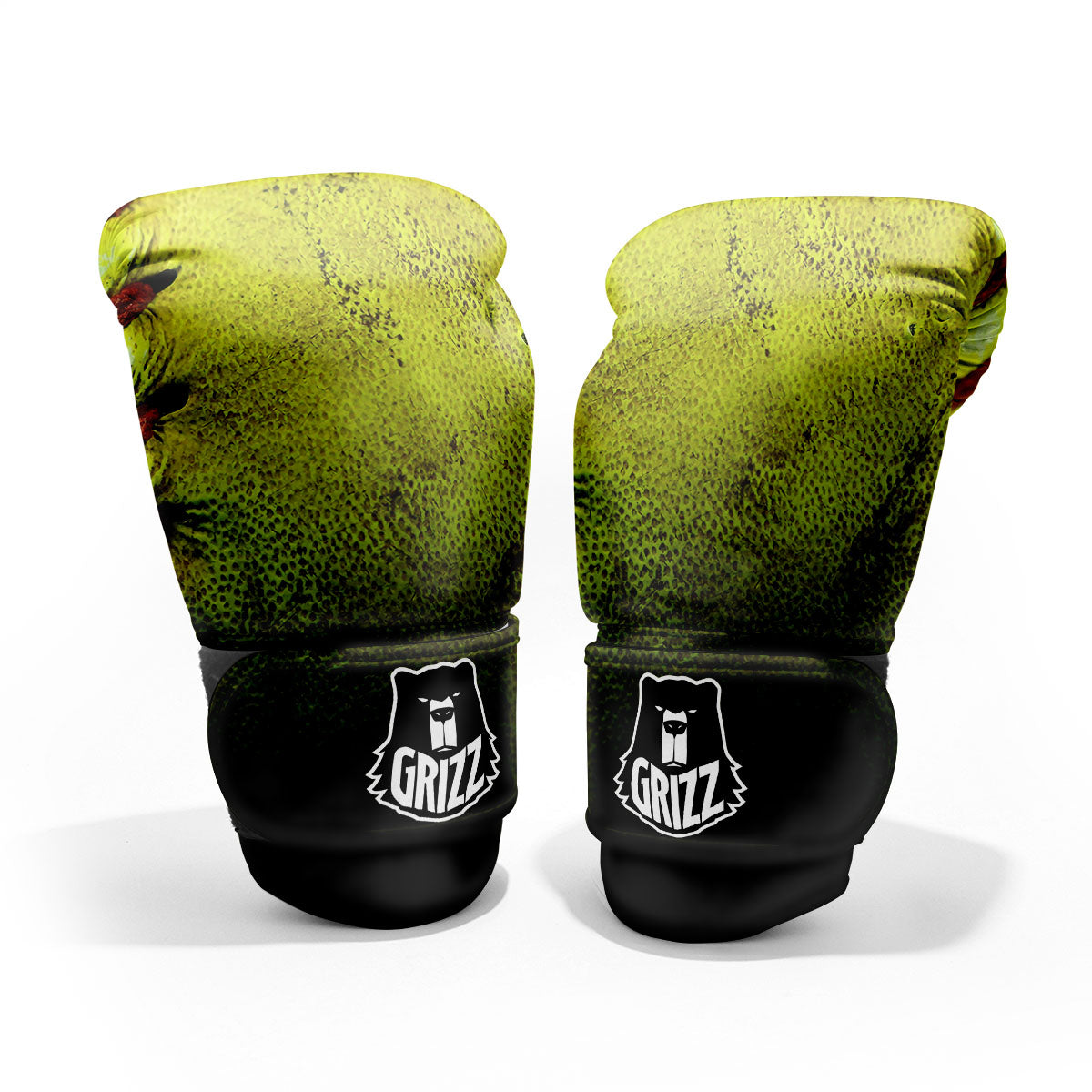 Texture Softball Ball Print Pro Boxing Glove