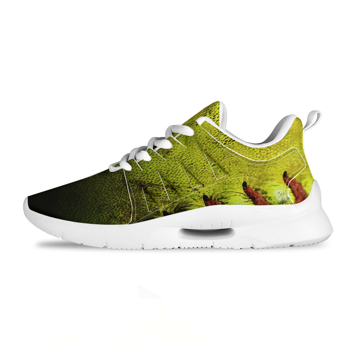 Texture Softball Ball Print Tennis Shoes-grizzshop