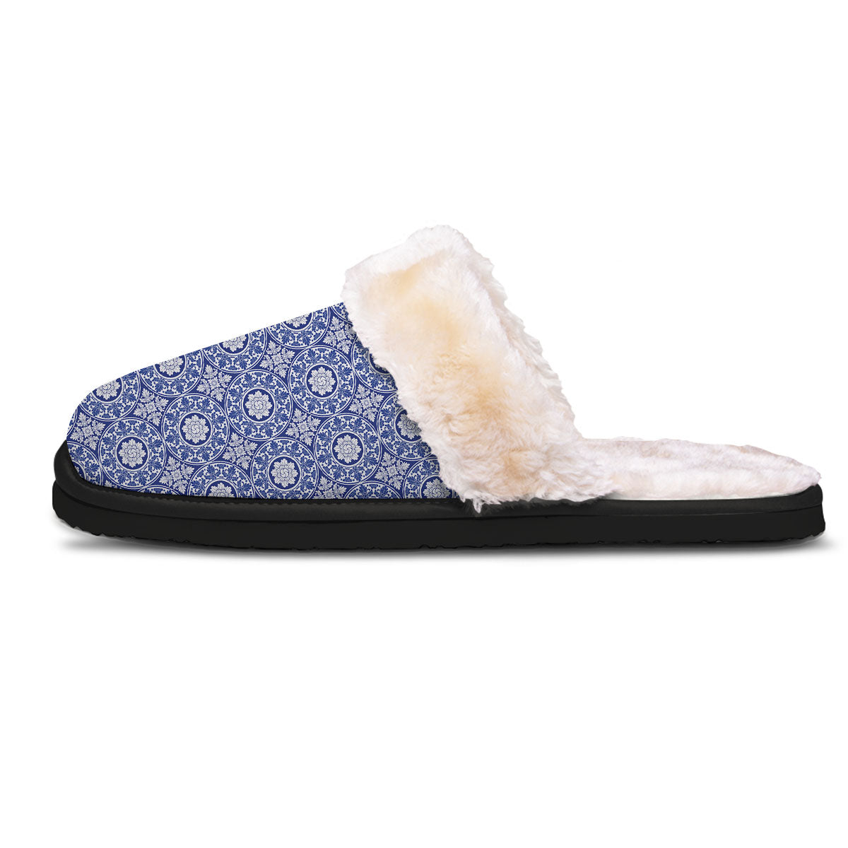 Thai Ethnic Print Pattern Slippers-grizzshop