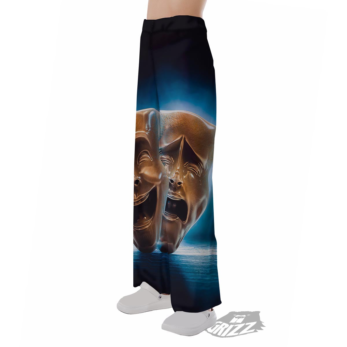 The Theatre Masks Sock And Buskin Pajama Pants-grizzshop