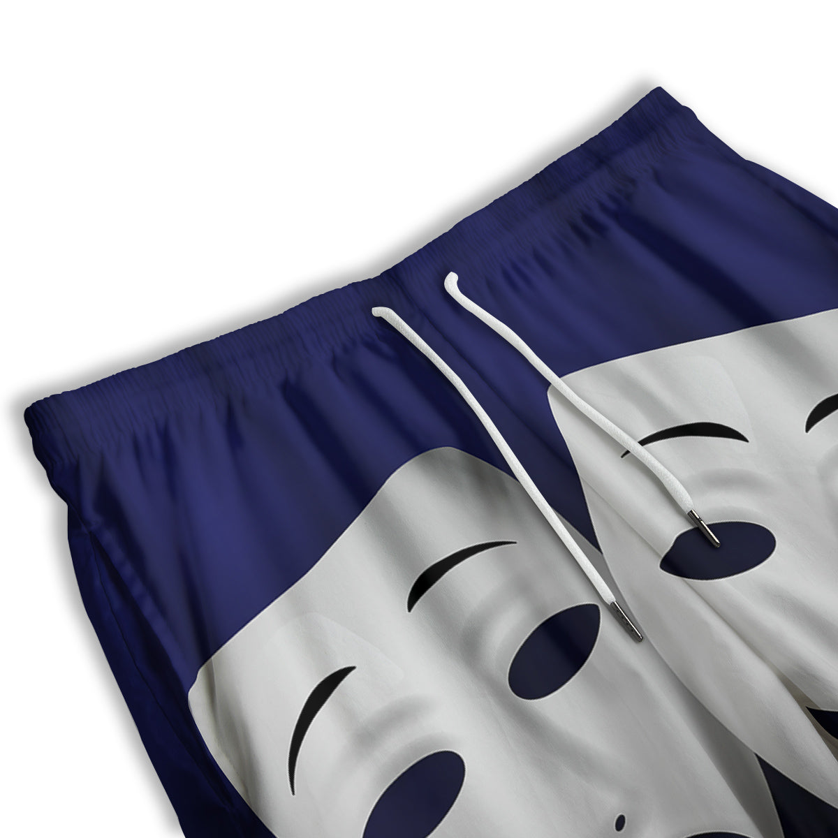 Theater Masks Tragedy And Comedy Print Men's Athletic Shorts