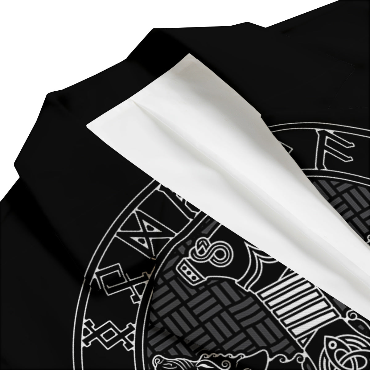 Thor Hammer Mjollnir Viking Men's Blazer-grizzshop