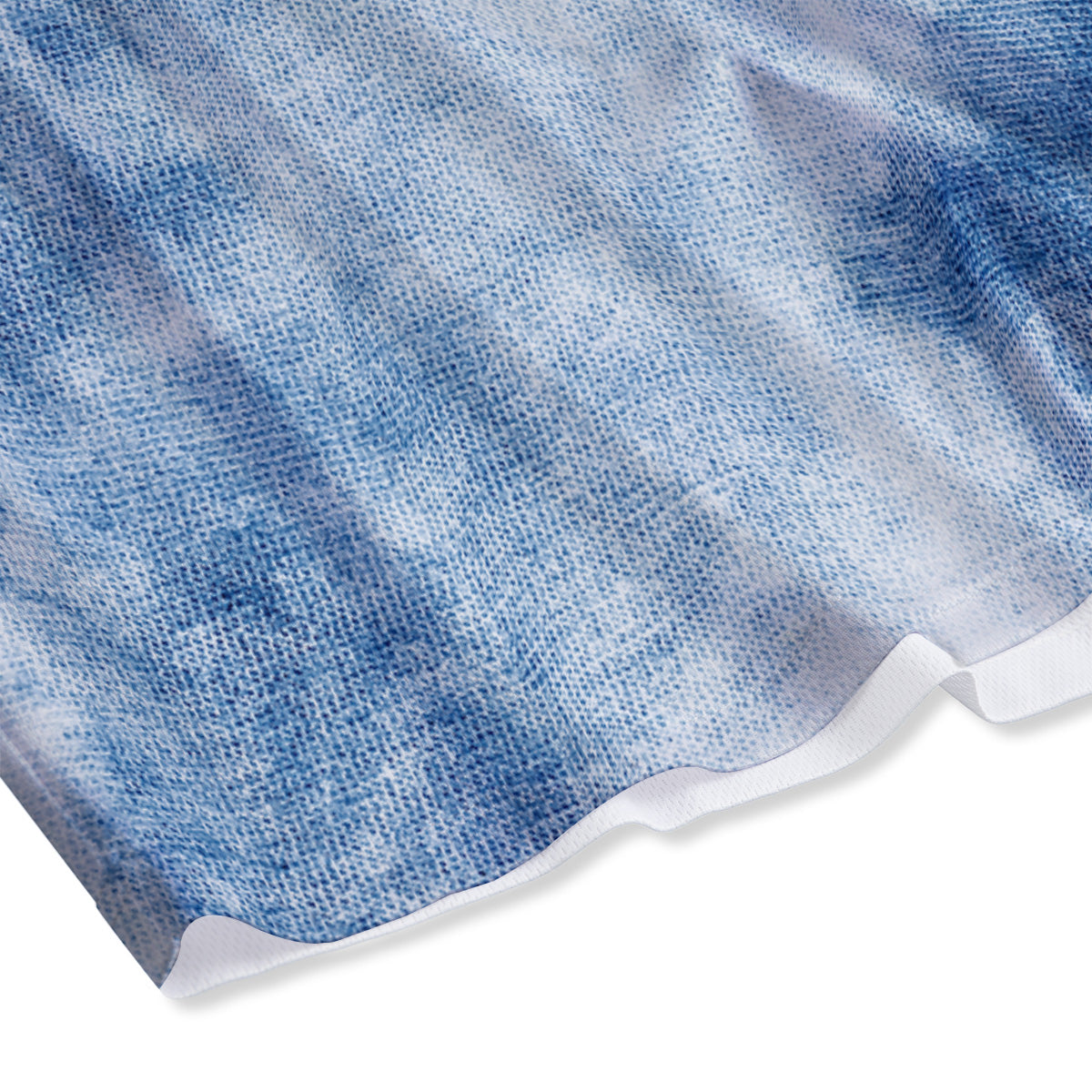 Tattersall Deep Blue Print Pattern Mesh Shorts