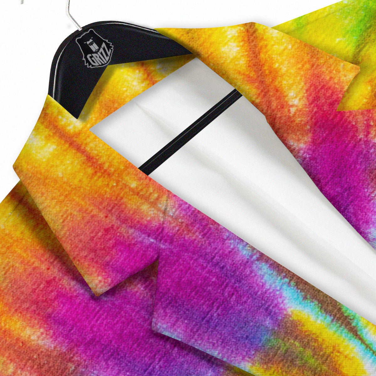 Tie Dye Colorful Hippie Print Men's Sport Coat-grizzshop