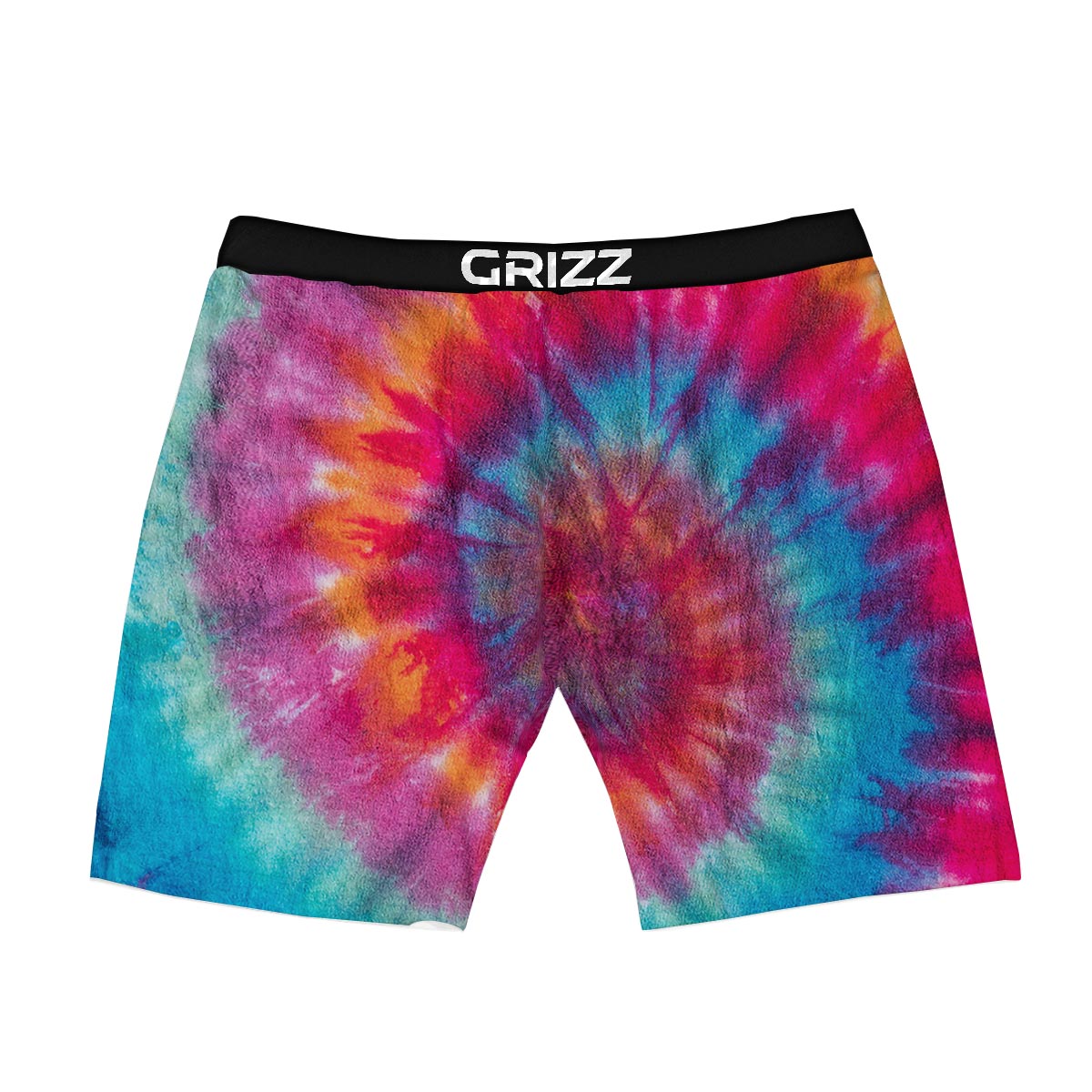 Tie Dye Pattern Print Boxer Briefs-grizzshop
