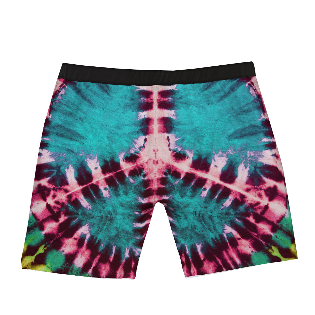 Tie Dye Peace Sign Print Boxer Briefs-grizzshop