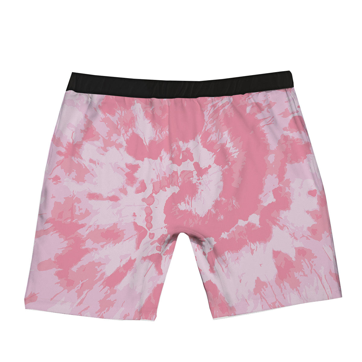 Tie Dye Pink Shibori Print Boxer Briefs-grizzshop