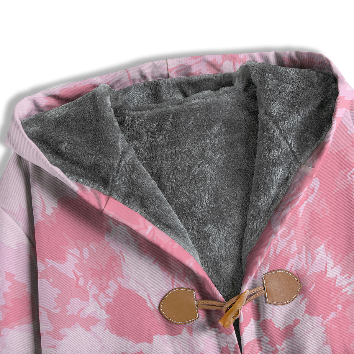 Tie Dye Pink Shibori Print Men's Windbreaker Jacket-grizzshop
