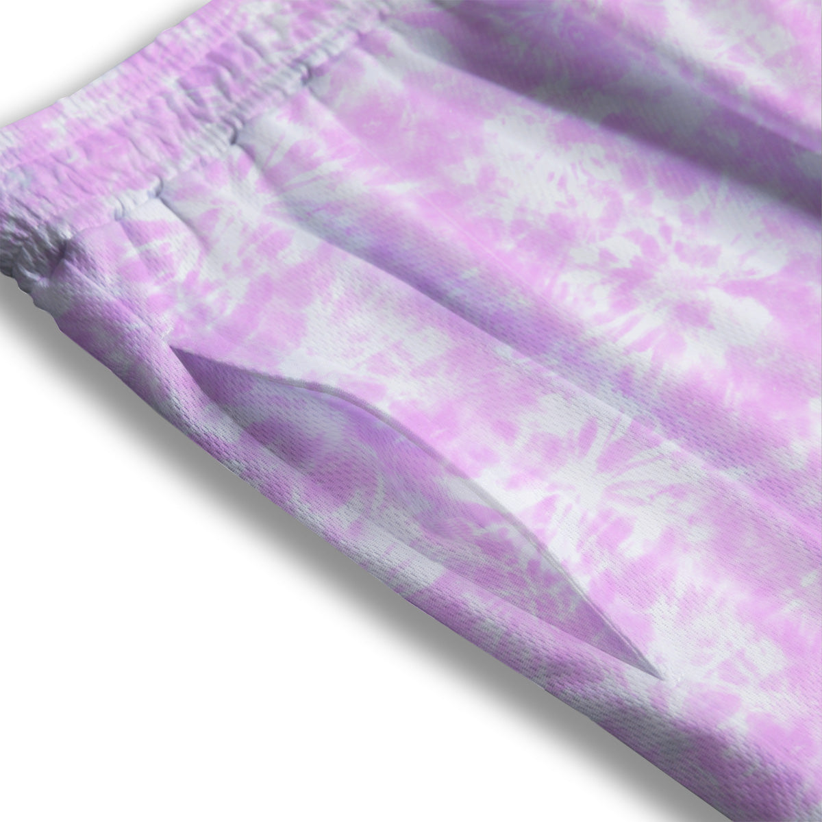 Trippy Ethnic Psychedelic Print Mesh Shorts
