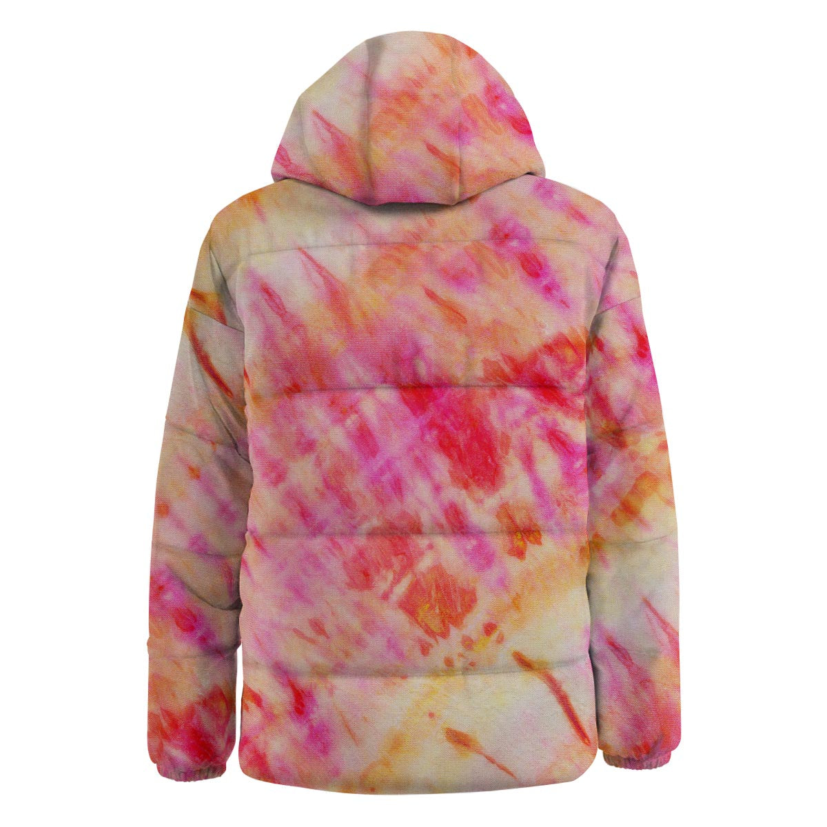 Tie Dye Summer Print Down Jacket-grizzshop