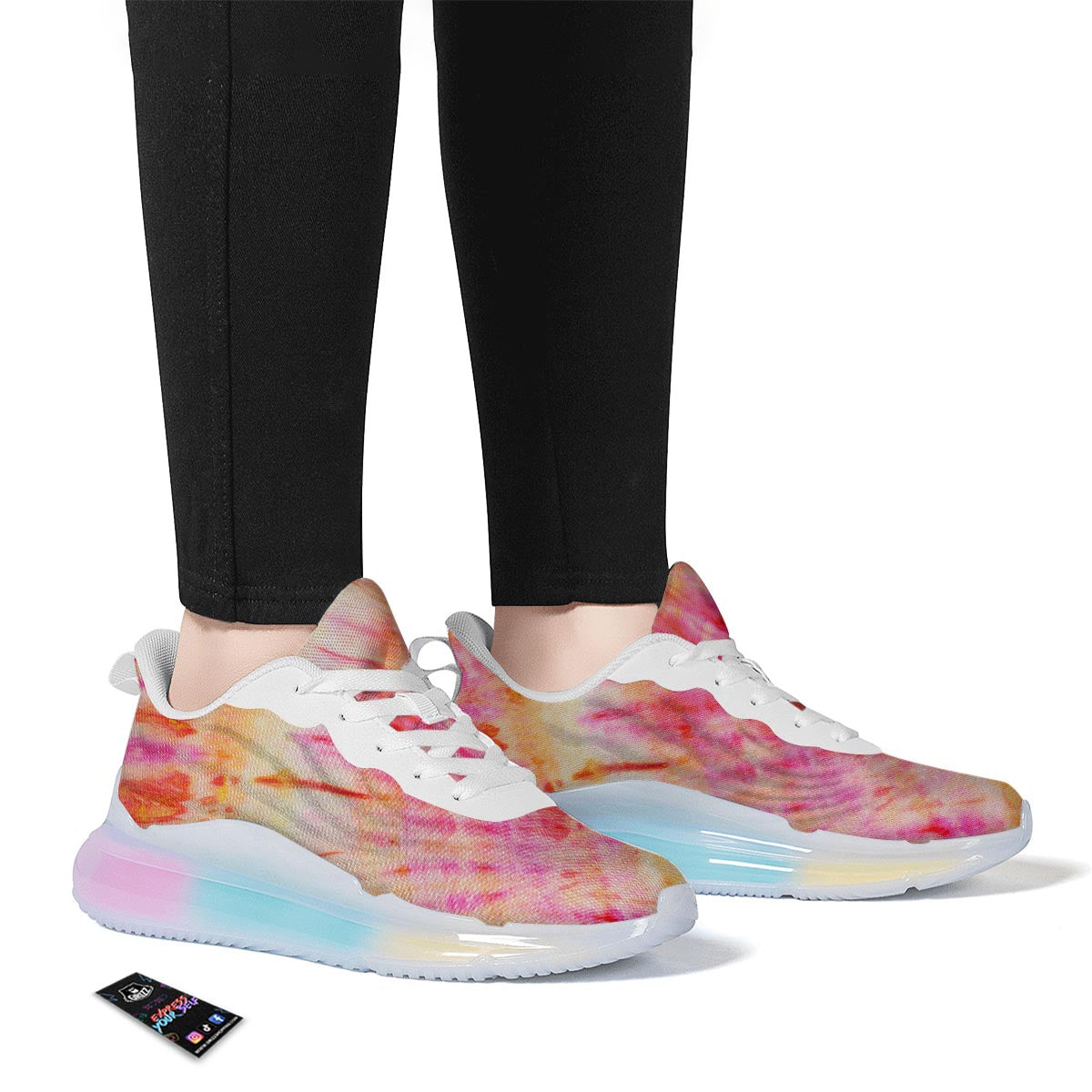 Tie Dye Summer Print Running Sneakers-grizzshop