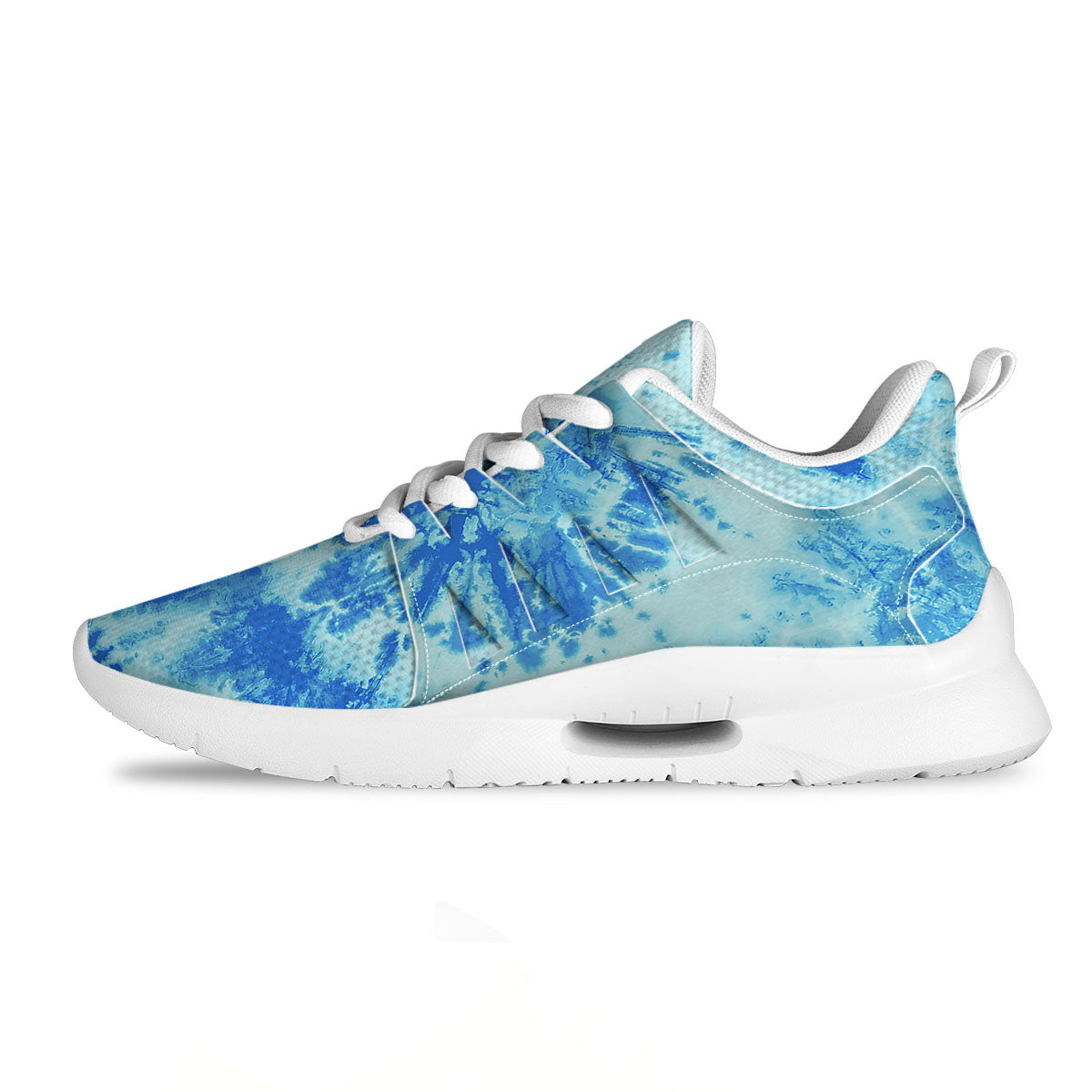 Tie Dye Turquoise Print Tennis Shoes-grizzshop