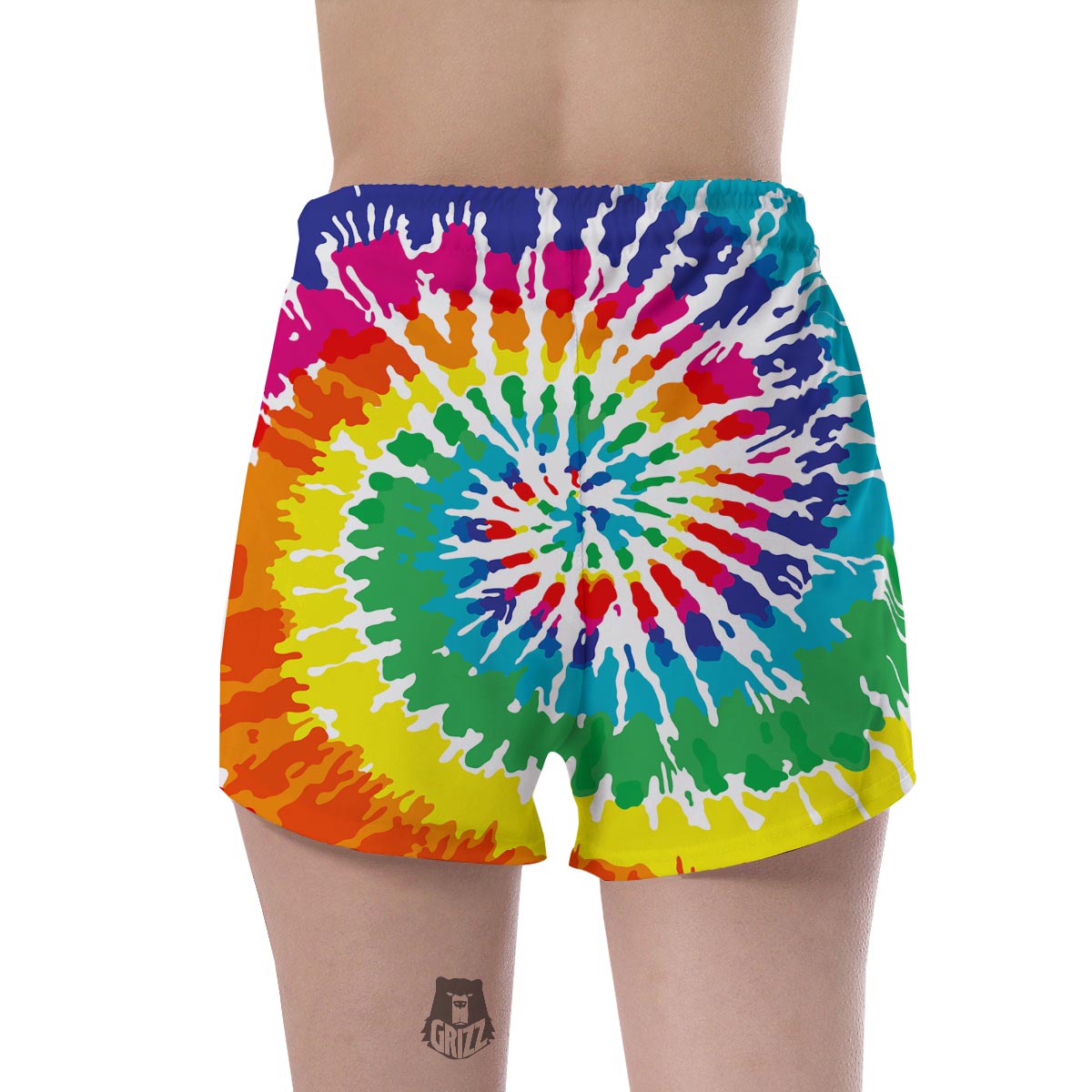 Tie Dye Women's Shorts-grizzshop