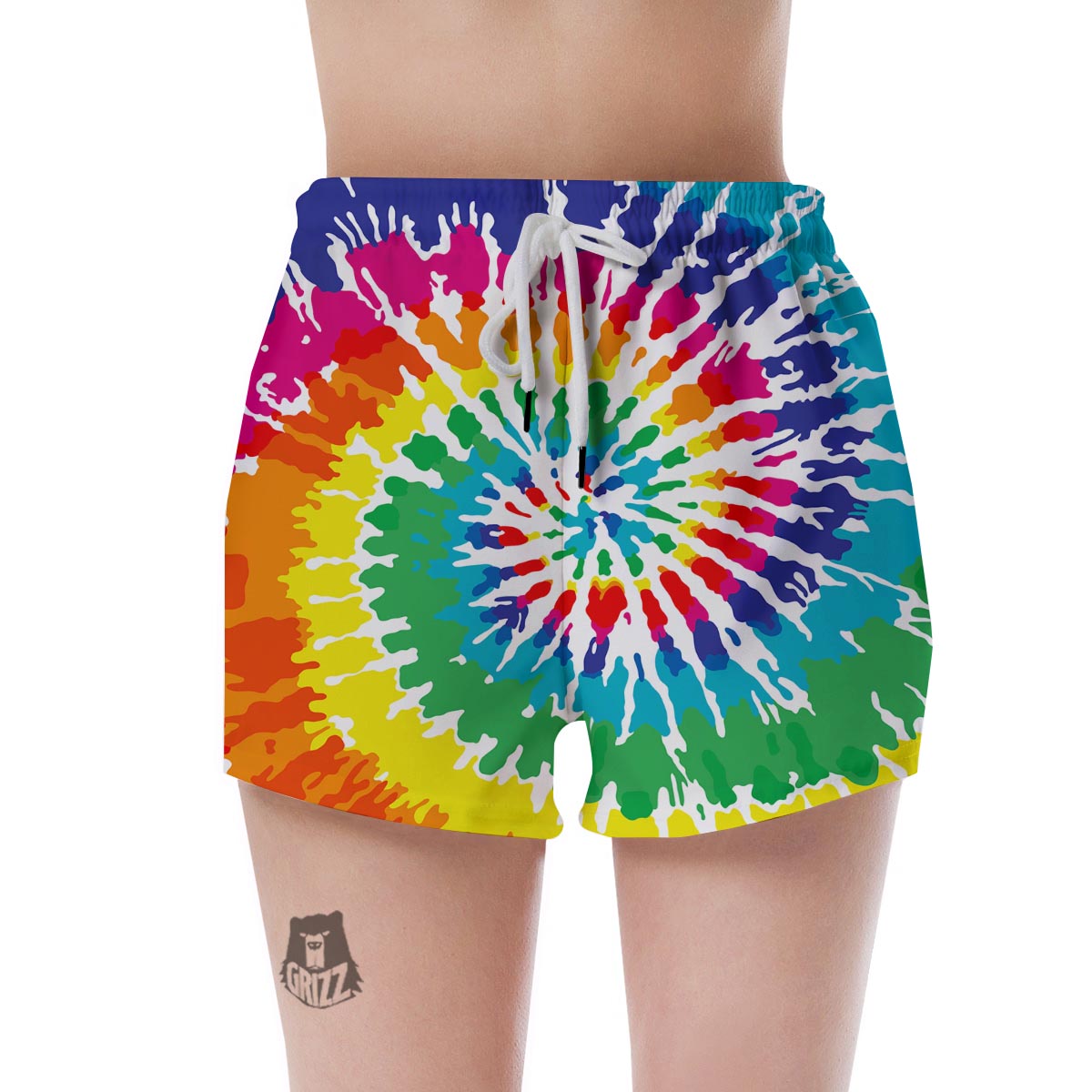 Tie Dye Women's Shorts-grizzshop