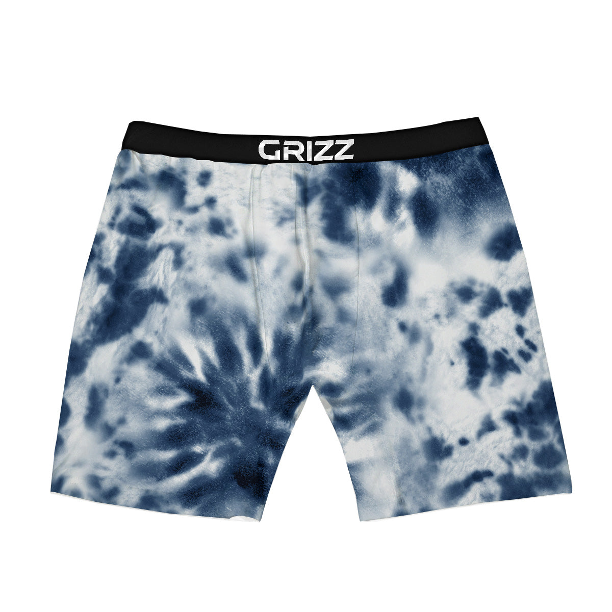 Tie Dye Blue Shibori Print Boxer Briefs