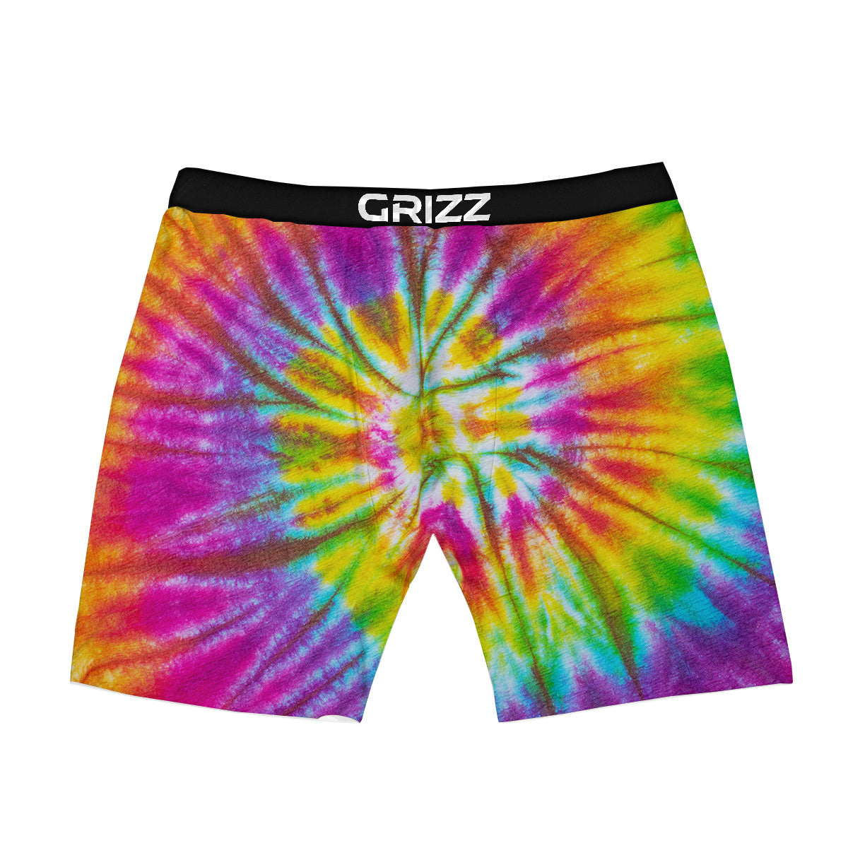 Tie Dye Colorful Hippie Print Boxer Briefs