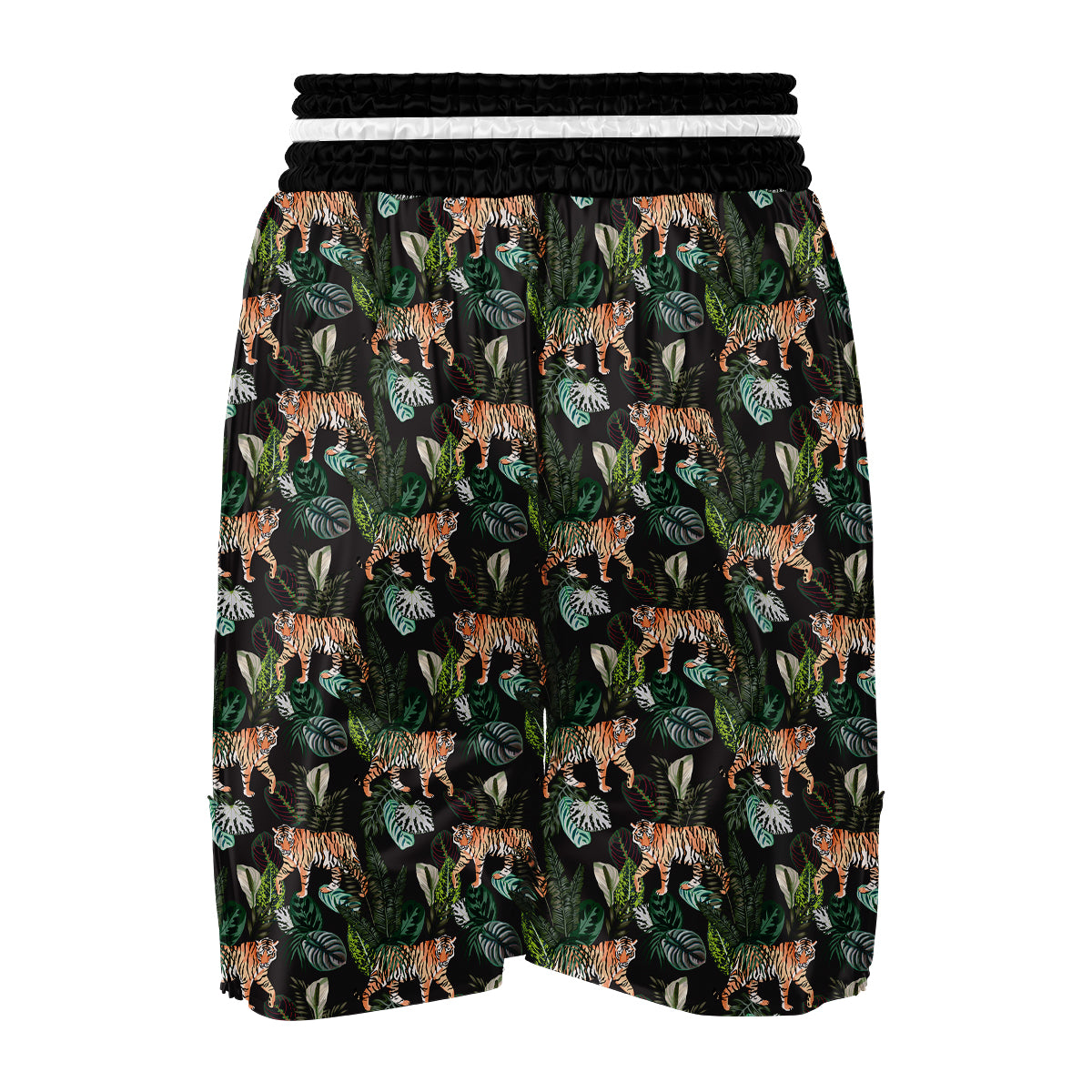 Tiger Exotic Tropical Boxing Shorts-grizzshop