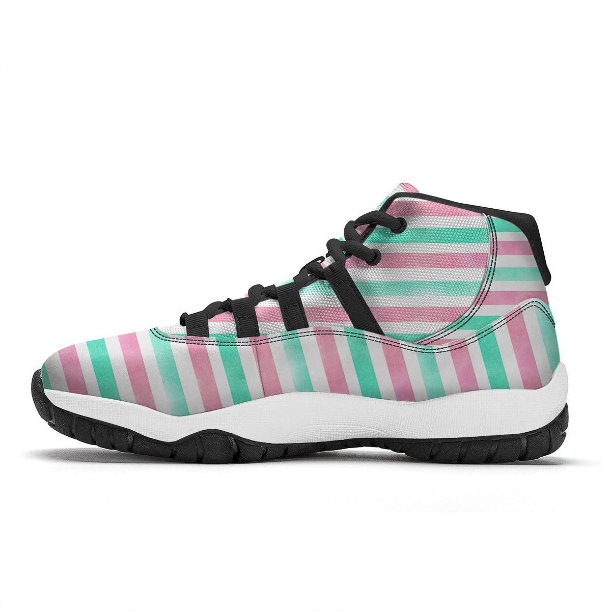 Tiger Flower And Print Pattern Black Bball Shoes-grizzshop