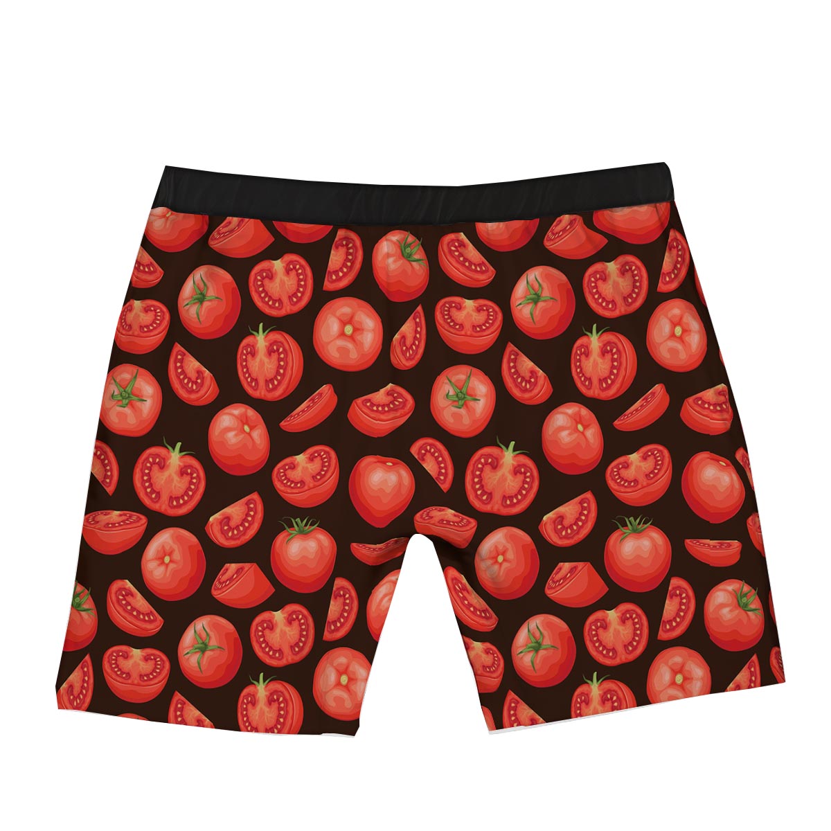 Tomatoes Red Print Pattern Boxer Briefs-grizzshop