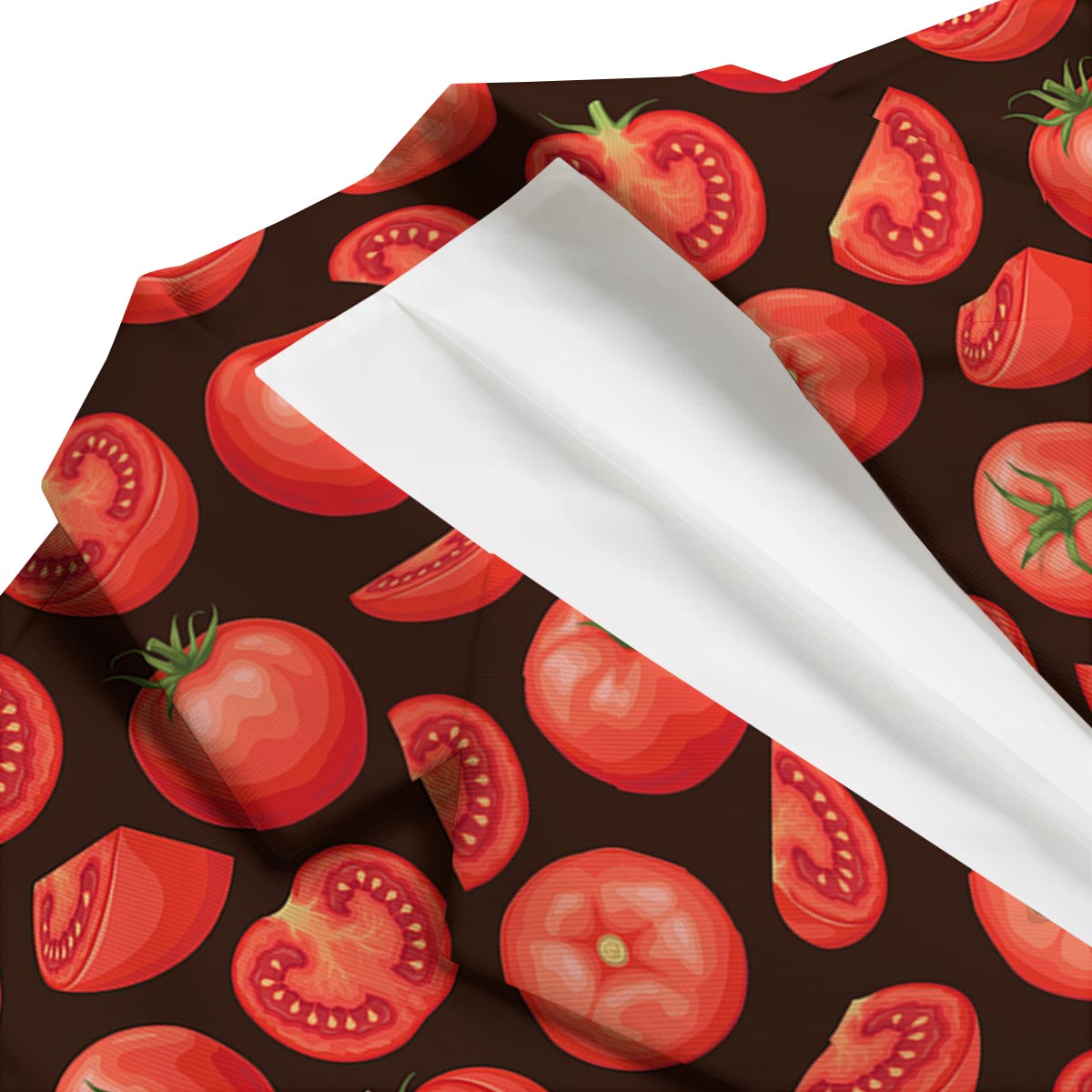 Tomatoes Red Print Pattern Men's Blazer-grizzshop